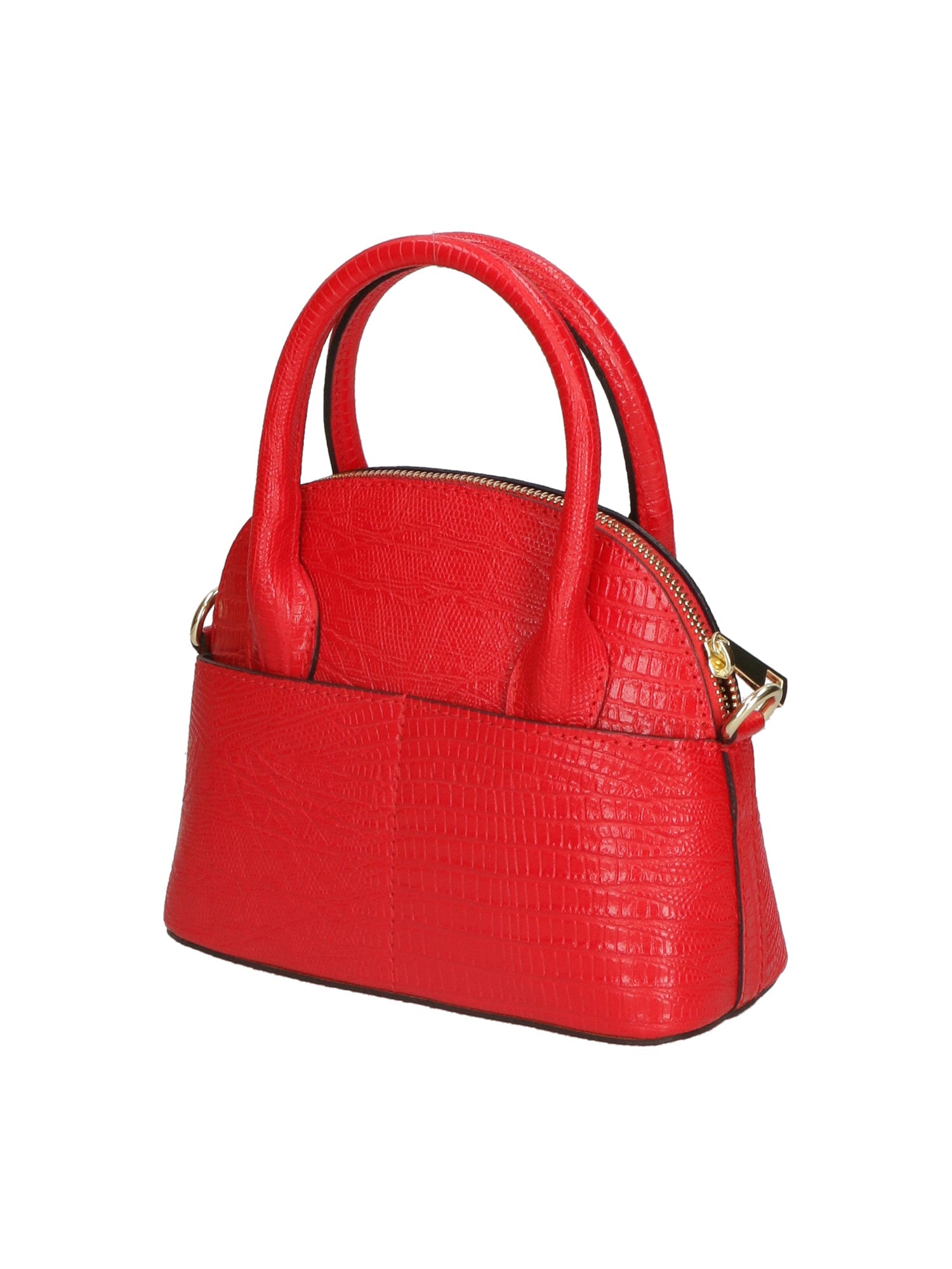 Perla Borsa a mano da donna Vera pelle 02865-LU58 ROSSO RED Chiara Ferretti