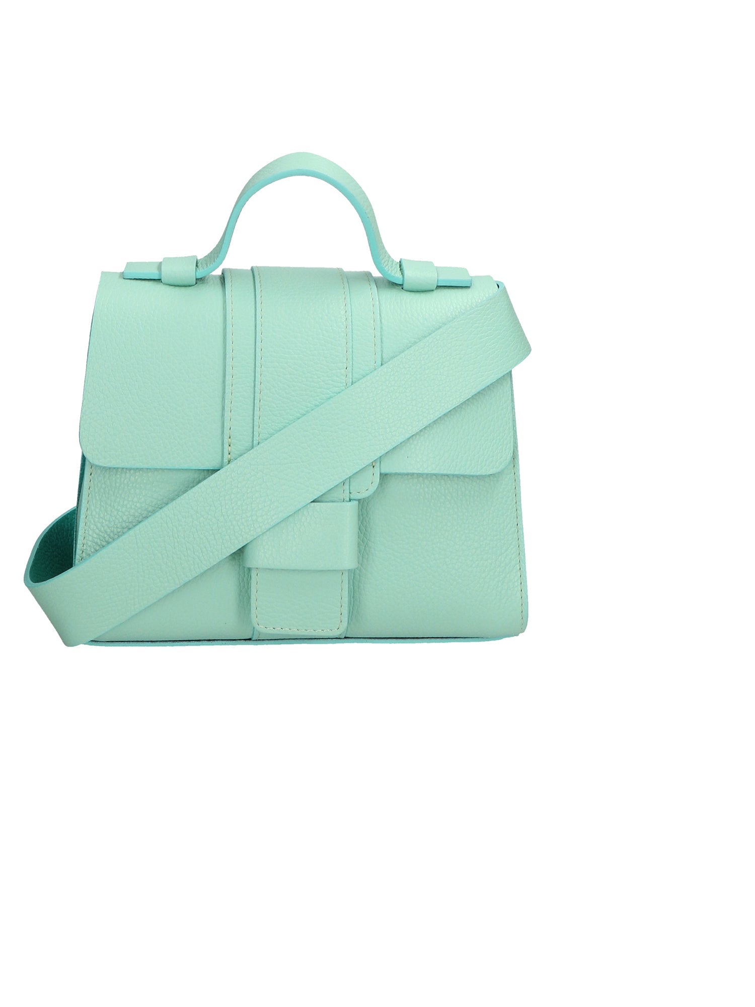 Gina Borsa a mano da donna Vera pelle 05926-D80 ACQUA + D30 SMERALDO Chiara Ferretti