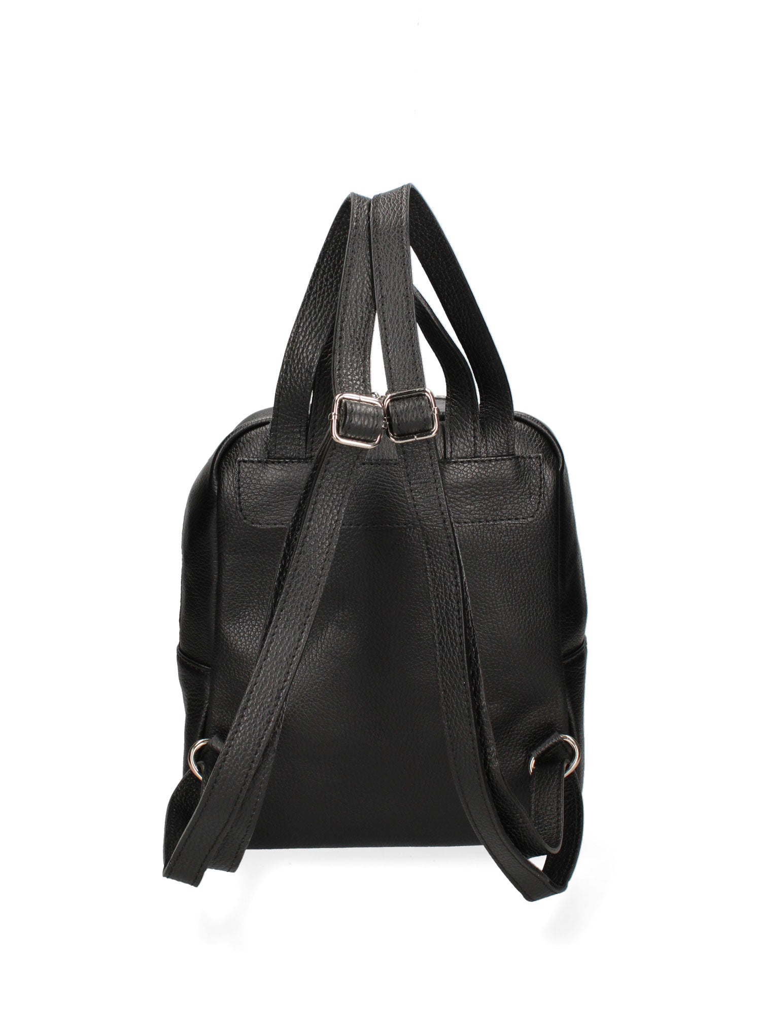 Edera Ultra Zaino donna in vera pelle 70% Cotone 7709-NERO Chiara Ferretti