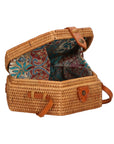 Laura Borsa a spalla da donna Rattan 88007-MIX Chiara Ferretti