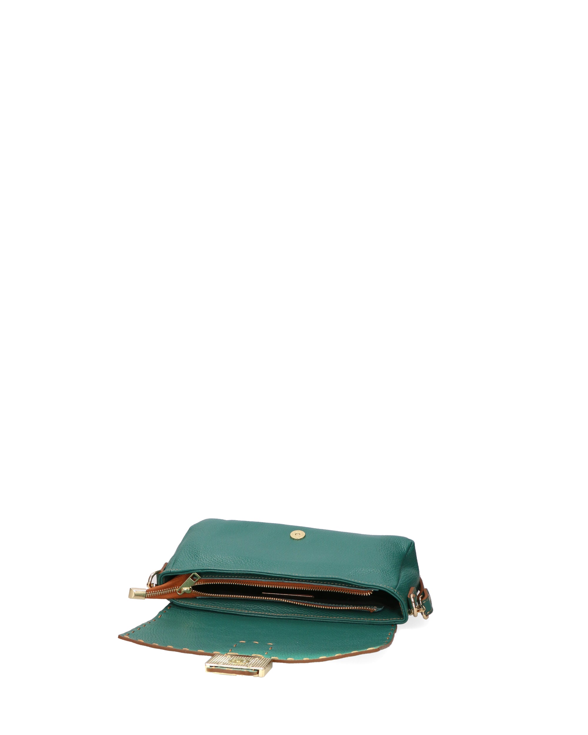 Wally Borsa a spalla da donna Vera pelle 06869-D91 PAVONE Chiara Ferretti