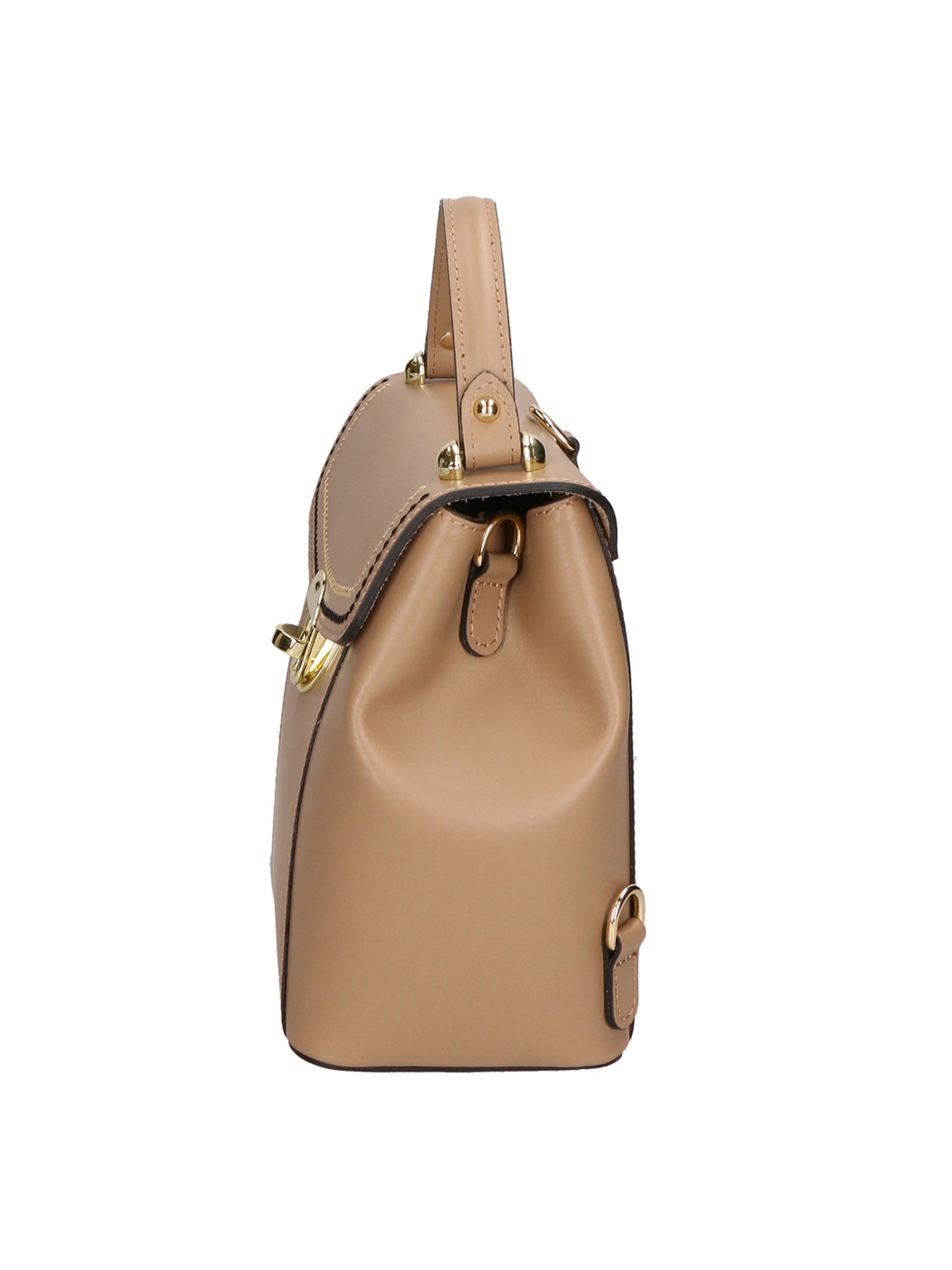 Giuditta Borsa a mano da donna 100% pelle 05937-L110 TAUPE CHIARO Chiara Ferretti