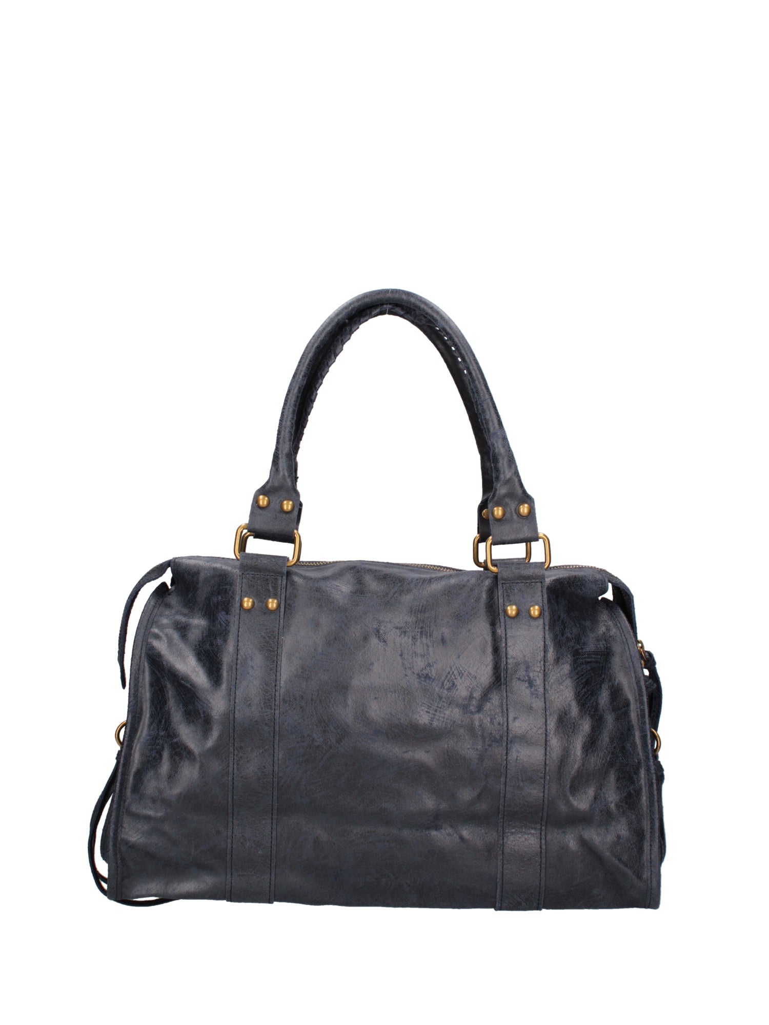 Elara Borsa a spalla da donna Vera pelle 06090-013 BLU NAVY Chiara Ferretti