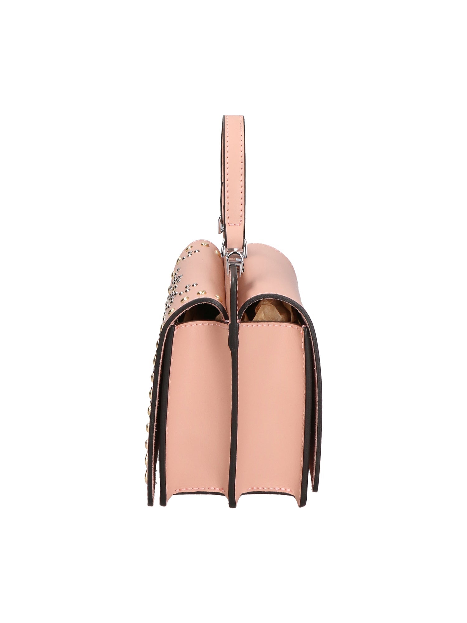 Nadia Damenhandtasche aus echtem Leder, hergestellt in Italien, 15 x 18 x 10 cm