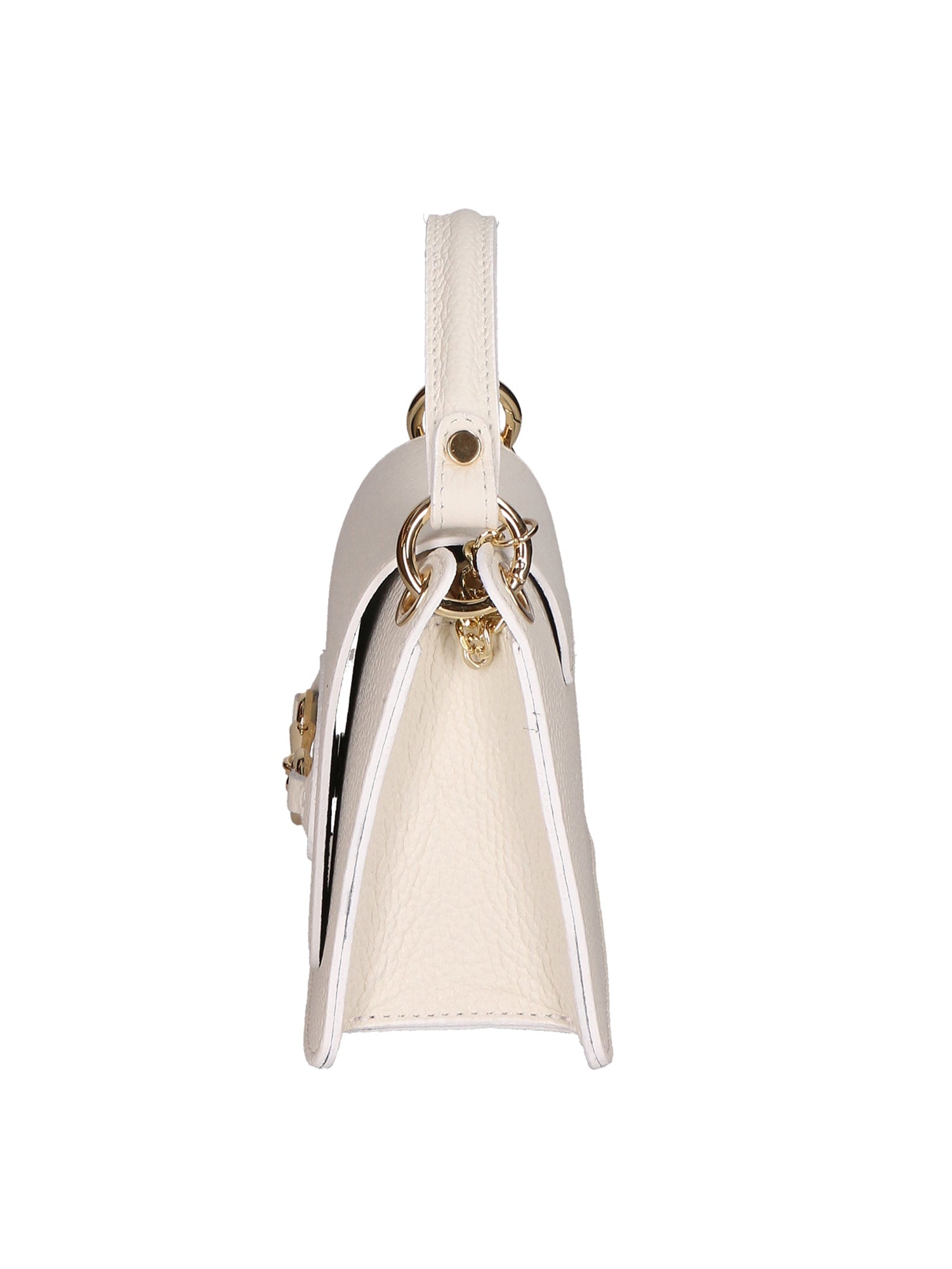 Greta Borsa a mano da donna Vera pelle 05896-C38 PANNA Chiara Ferretti