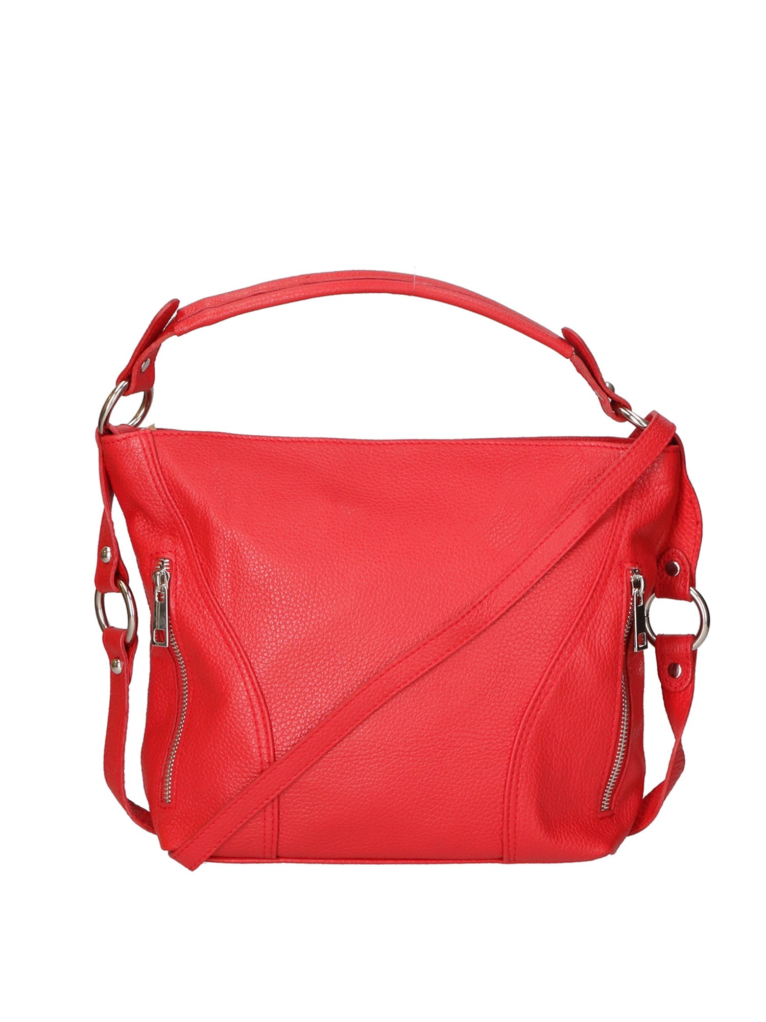 Emmy Borsa a mano da donna Vera pelle 80068-D10 ROSSO SCURO DARK RED Chiara Ferretti