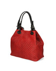 Araminta Borsa Shopper da donna Vera Pelle 80047-023 ROSSO Chiara Ferretti