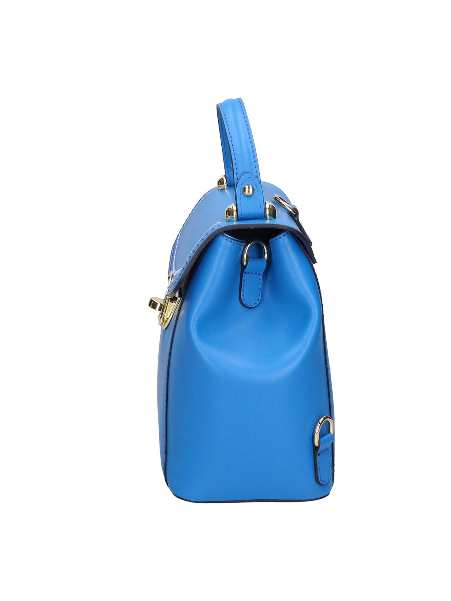 Giuditta Borsa a mano da donna 100% pelle 05937-L222 BLU ASTER Chiara Ferretti