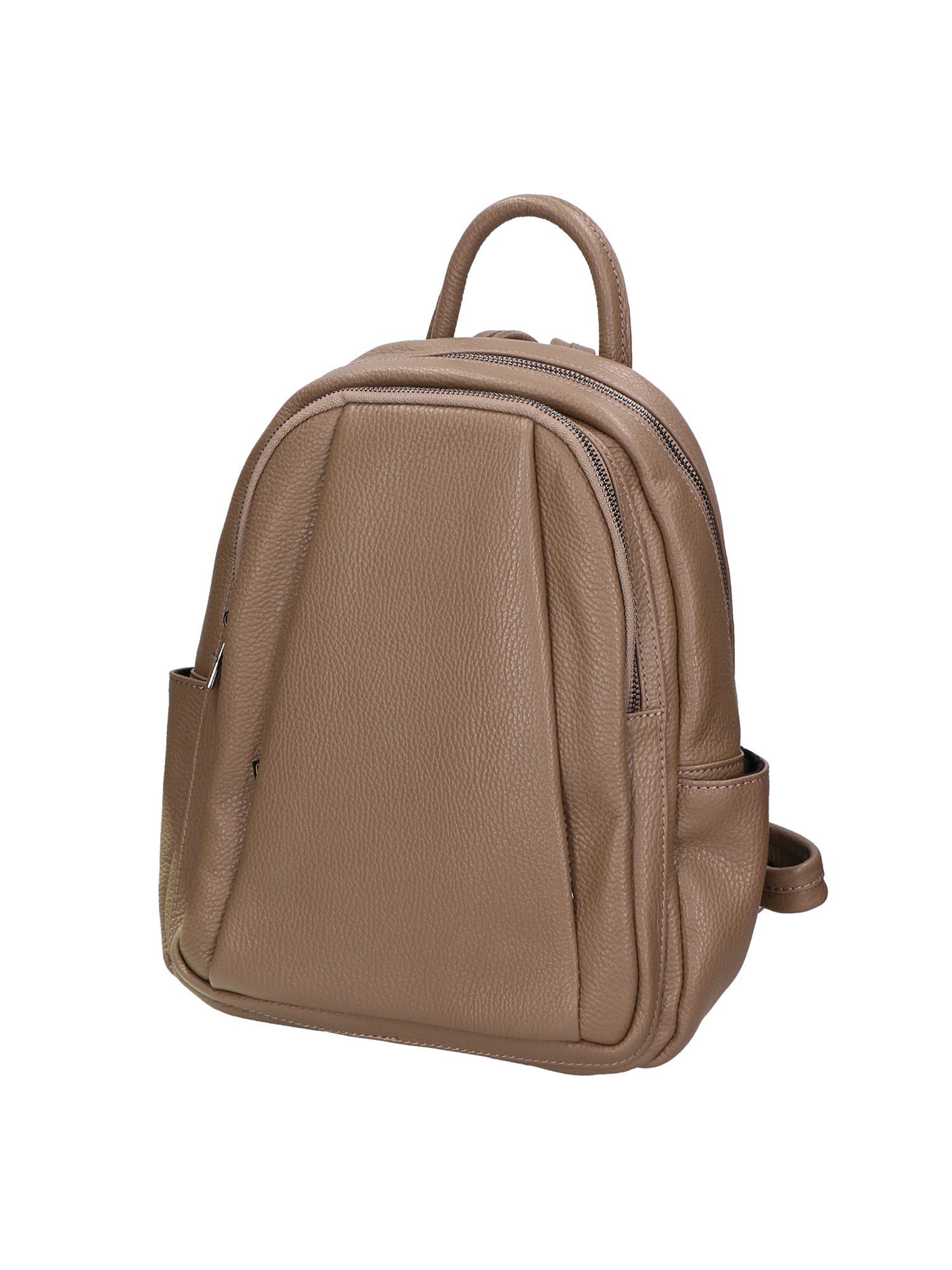 Vida 06522-D40 TAUPE Zaino da donna in vera pelle TAUPE Chiara Ferretti