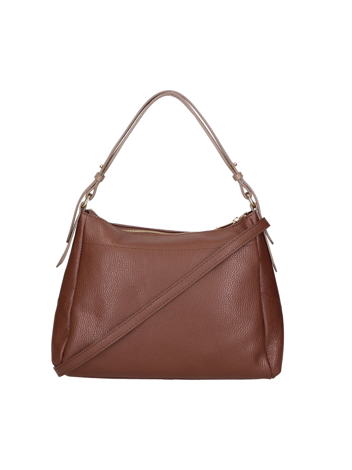 Vladimira Borsa a spalla da donna Vera pelle 06675-D223 CIOC + D40 TAUPE Chiara Ferretti