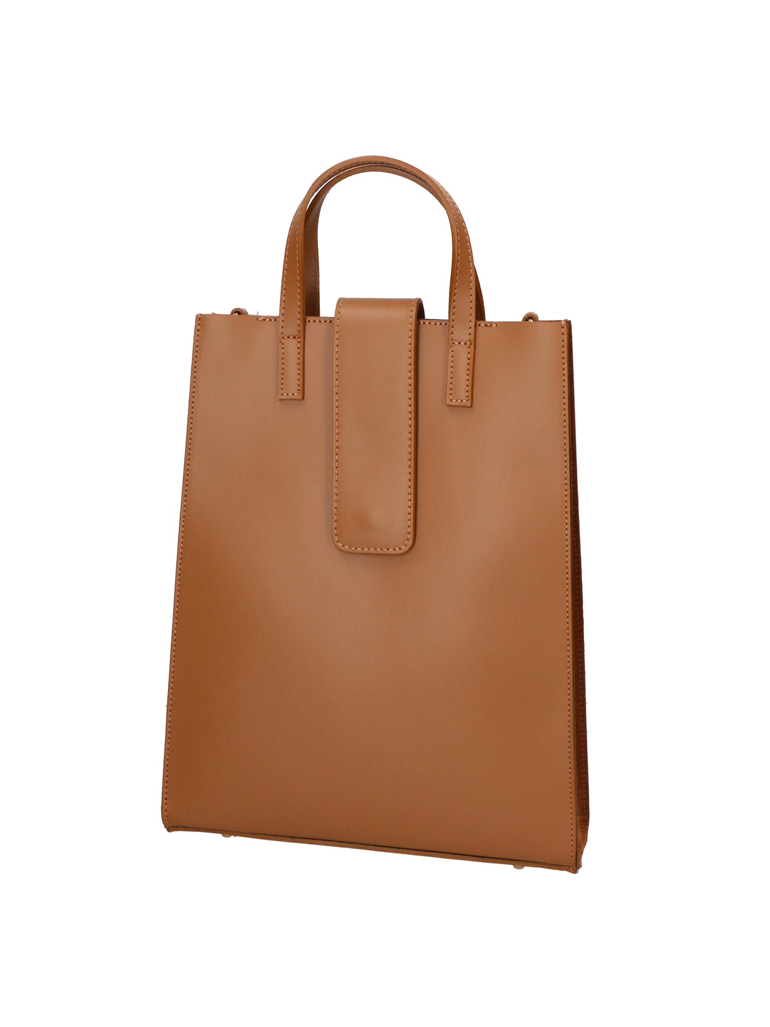 Giuseppina Borsa a mano da donna Vera pelle 05990-L125 CUOIO+06 CUOIO Chiara Ferretti