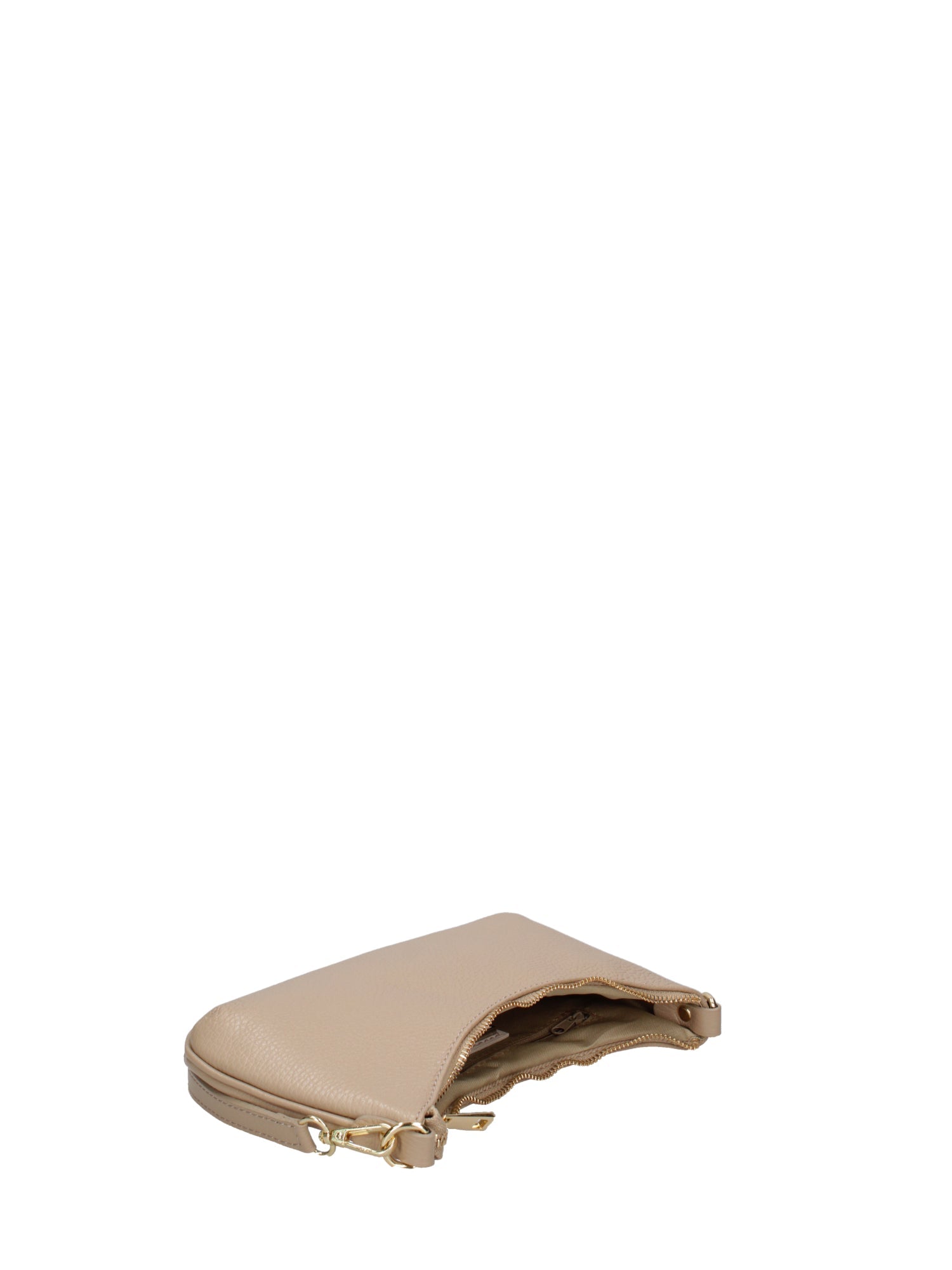 Borsa a spalla da donna In Vera pelle Made in Italy 27x14x3 cm