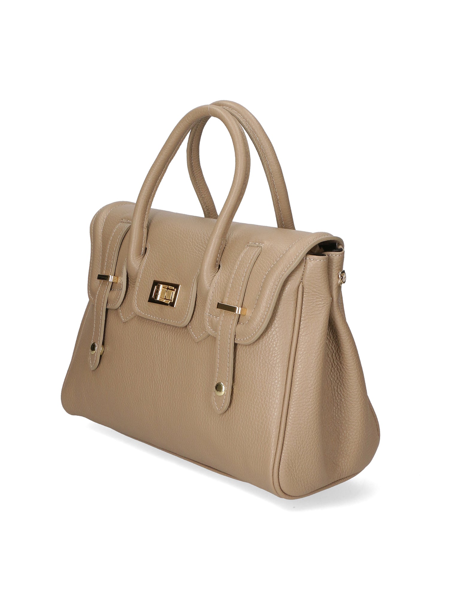 Ersilia Borsa a mano da donna Vera pelle 8092-D40 TAUPE TAUPE Chiara Ferretti