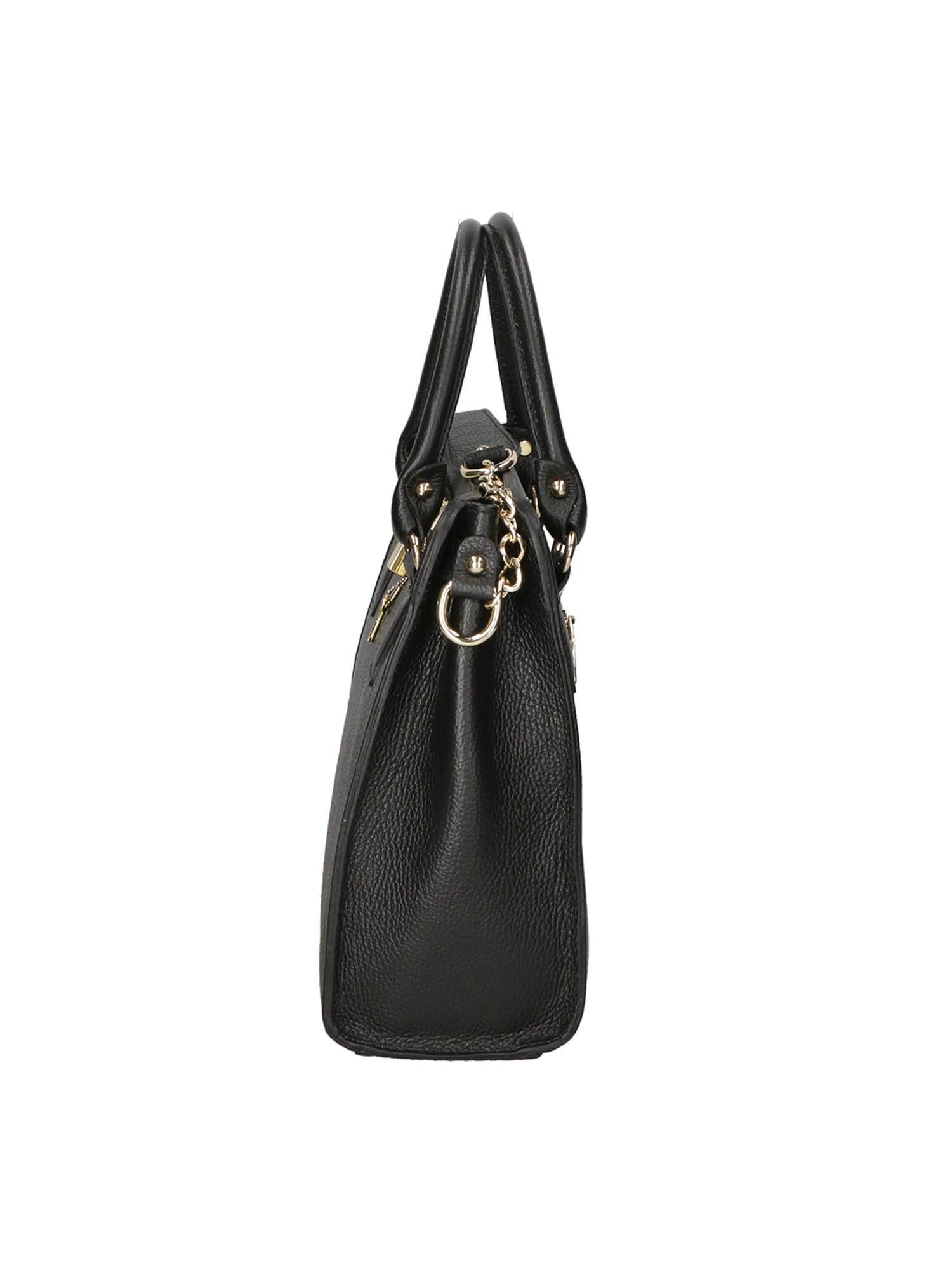 Dorotea Borsa a mano da donna 100% pelle 80040-D28 NERO BLACK Chiara Ferretti