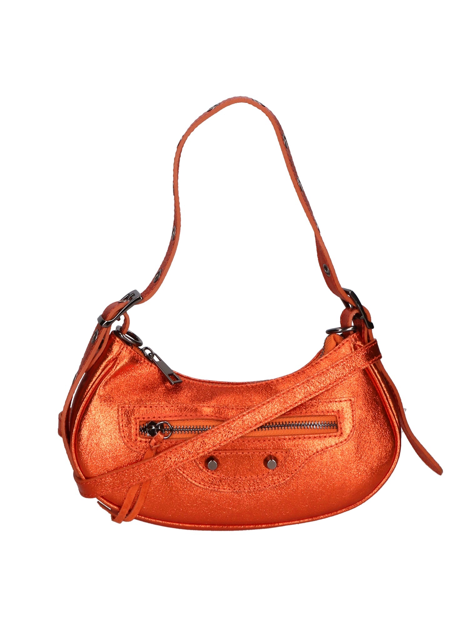 Gloria Borsa a mano da donna Vera pelle 05708L-L010 ARANCIO Chiara Ferretti