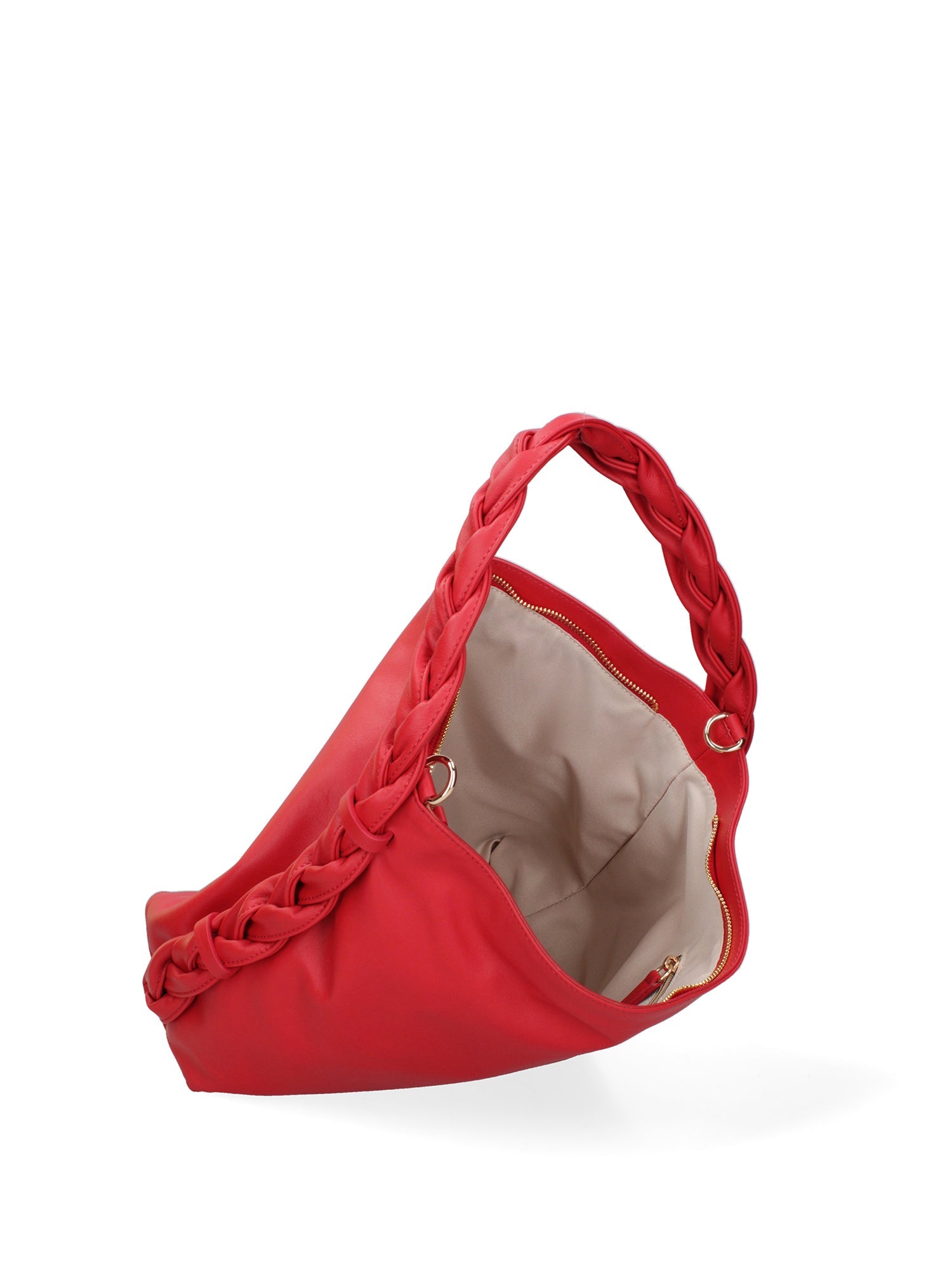 Borsa a spalla da donna In Vera pelle Made in Italy 31x26x12 cm