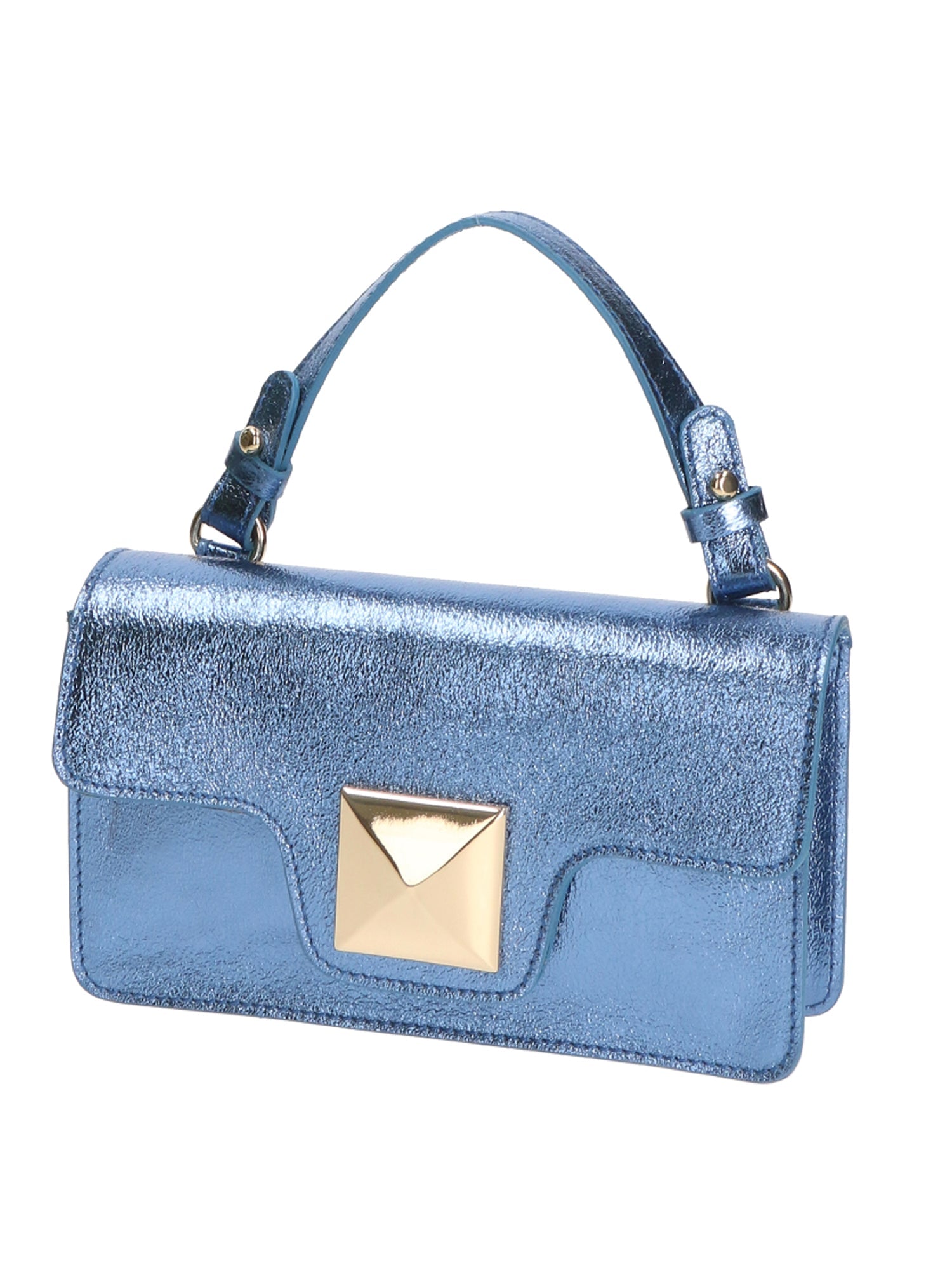 Hellen Borsa a mano da donna Vera pelle 06010-L026 JEANS Chiara Ferretti