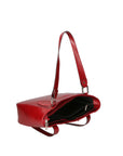 Eva Borsa a spalla da donna Vera pelle 9024-ROSSO RED Chiara Ferretti