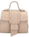 Isabel Borsa a mano da donna Vera pelle 06250-D05 CAPPUCCINO + D44 CUOIO Chiara Ferretti