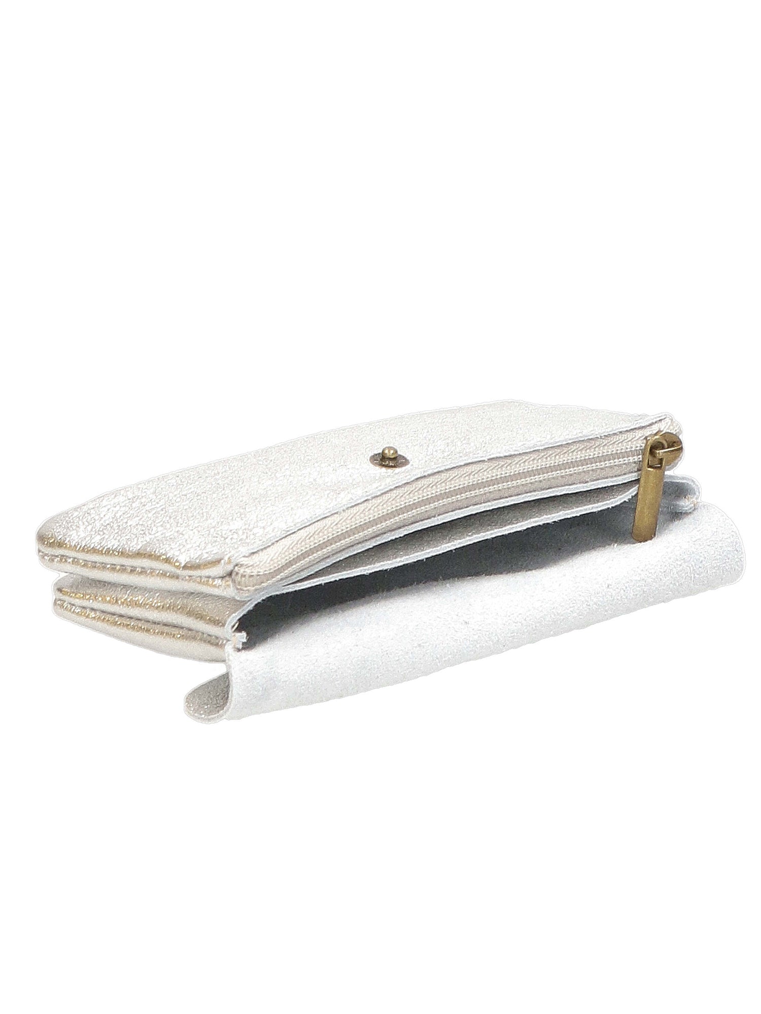 Petra Borsa a mano da donna 100% pelle 04540-L502 ARGENTO Chiara Ferretti