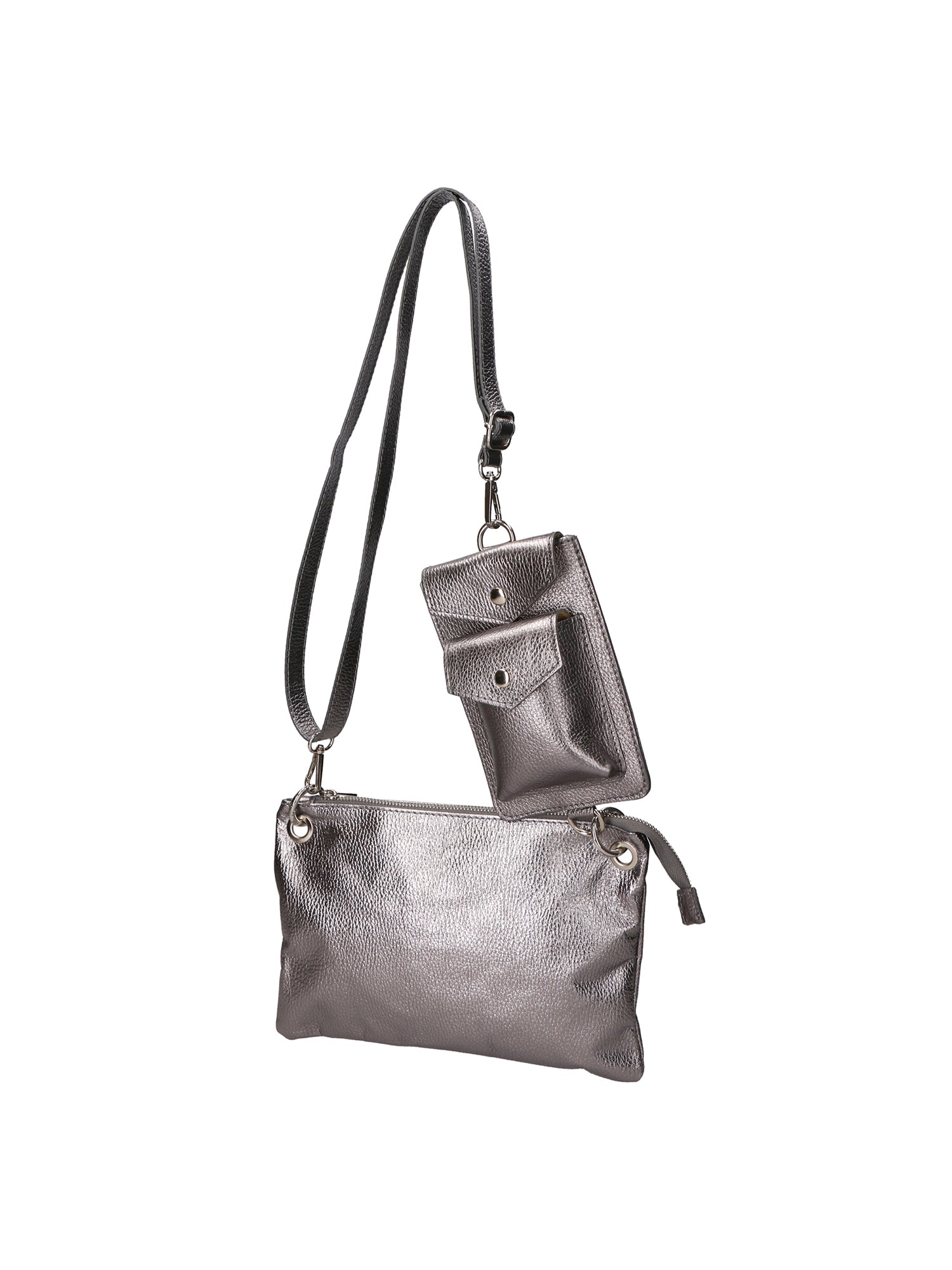 Ifigenia Borsa a tracolla da donna Vera pelle 05932-DL3 FERRO Chiara Ferretti