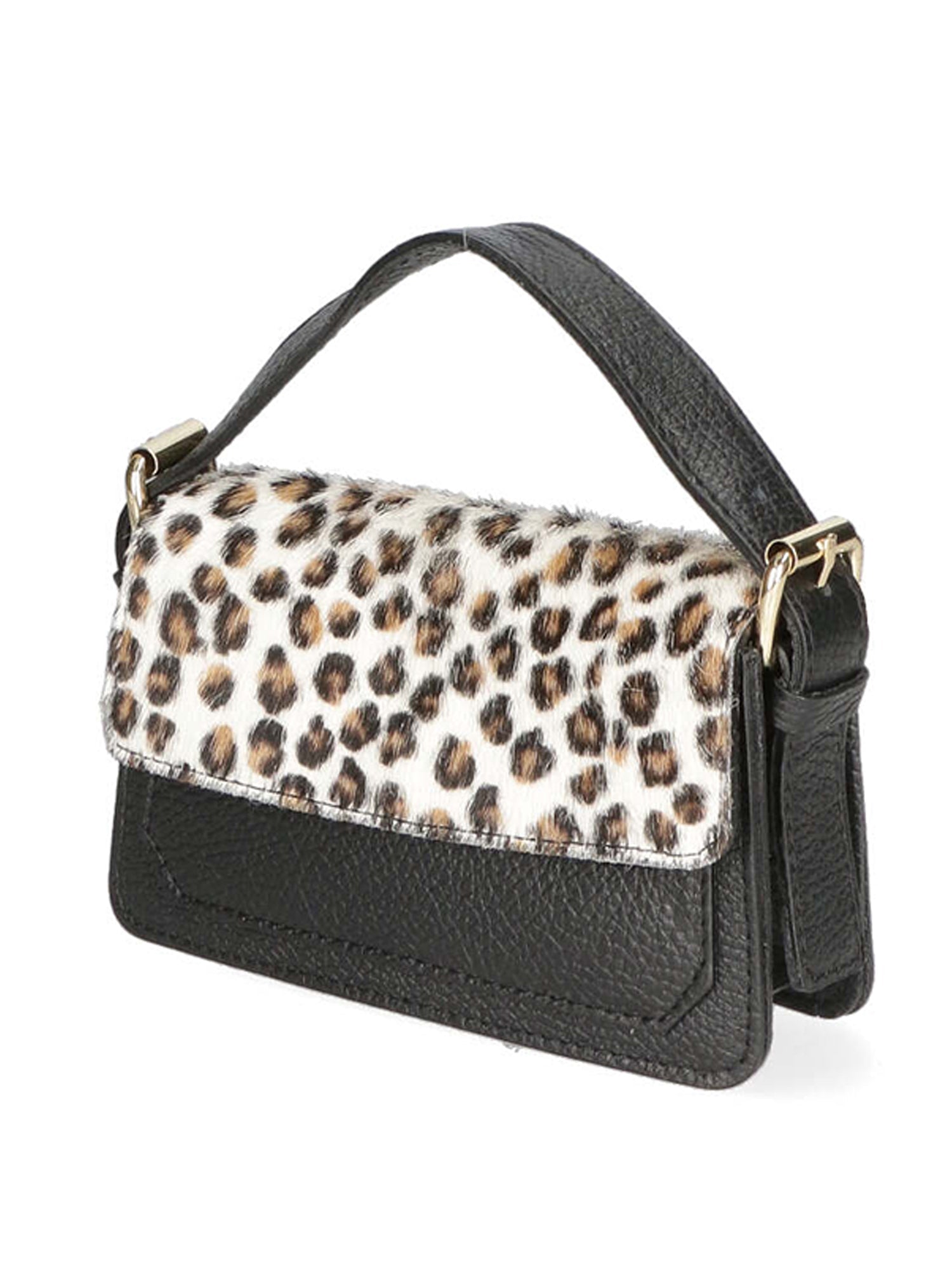 Aleide Borsa a mano da donna Vera pelle 04858-LEO P BIANCO Chiara Ferretti