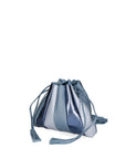 Norma Damen-Schultertasche aus echtem Leder, hergestellt in Italien, 21 x 25 x 4 cm