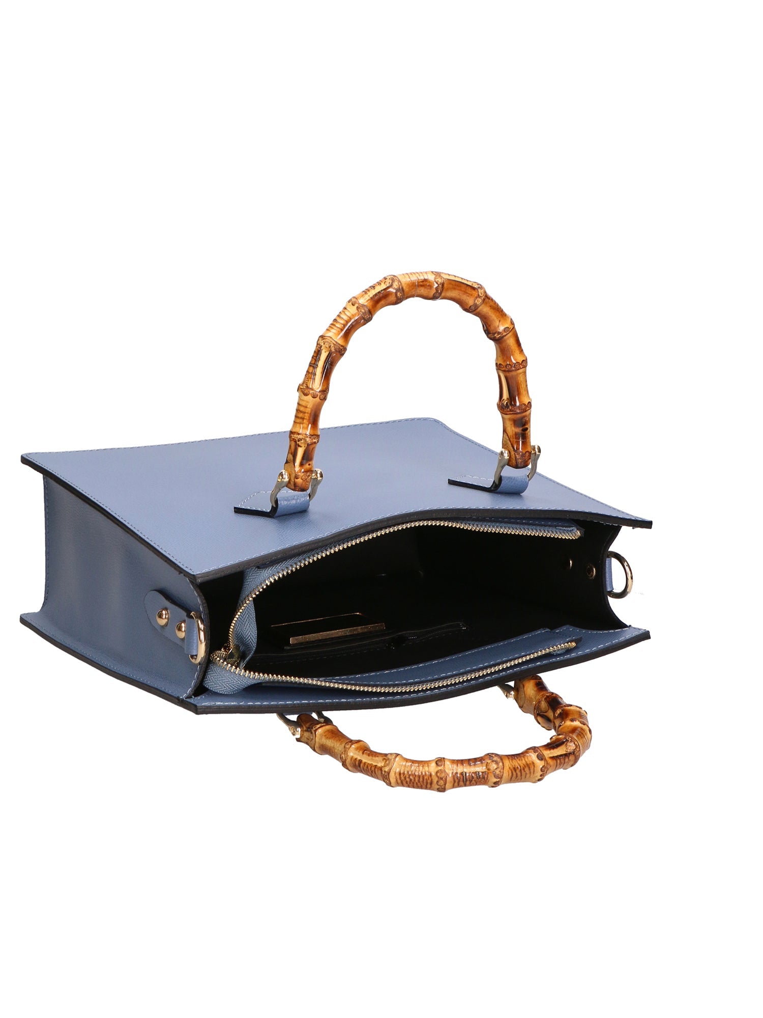 Borsa a mano da Donna Lorenza in Vera Pelle Made in Italy 30x28x11 cm