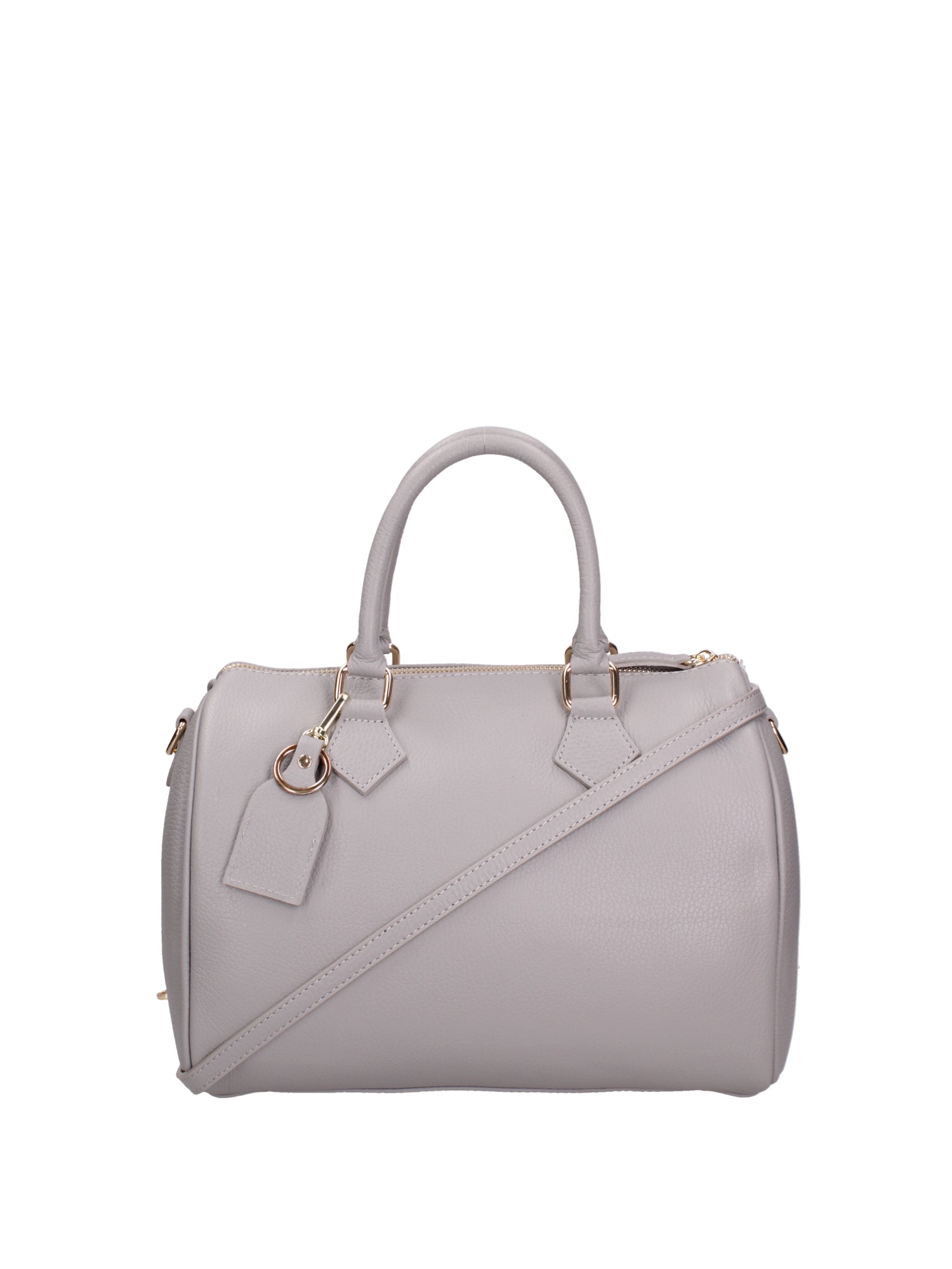 Aralia Borsa a bauletto da donna 100% pelle 5176-D16 GRIGIO GREY Chiara Ferretti