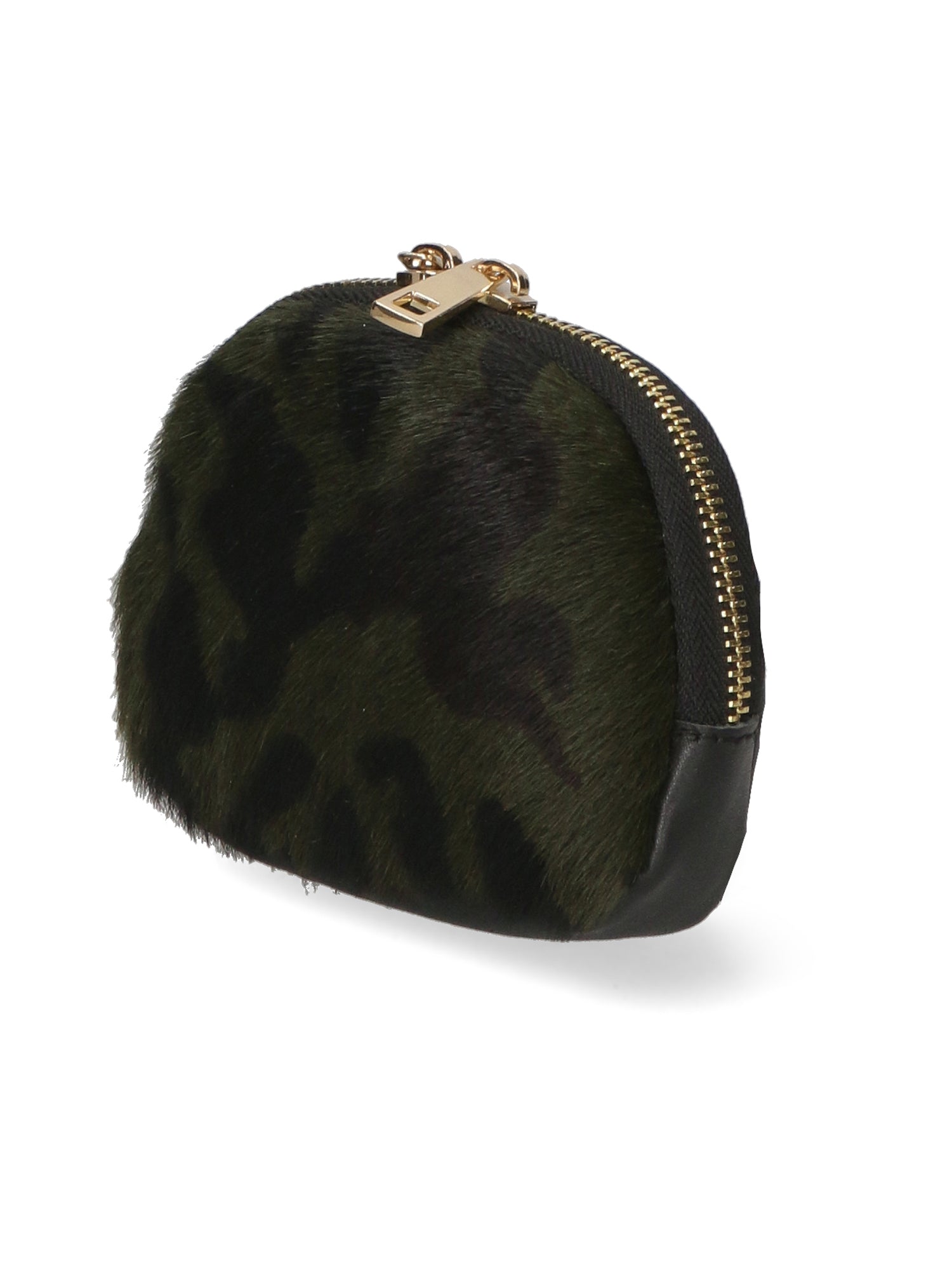 Rachele Pochette donna vera pelle Zip 02535-MACULATO MILITARE Chiara Ferretti