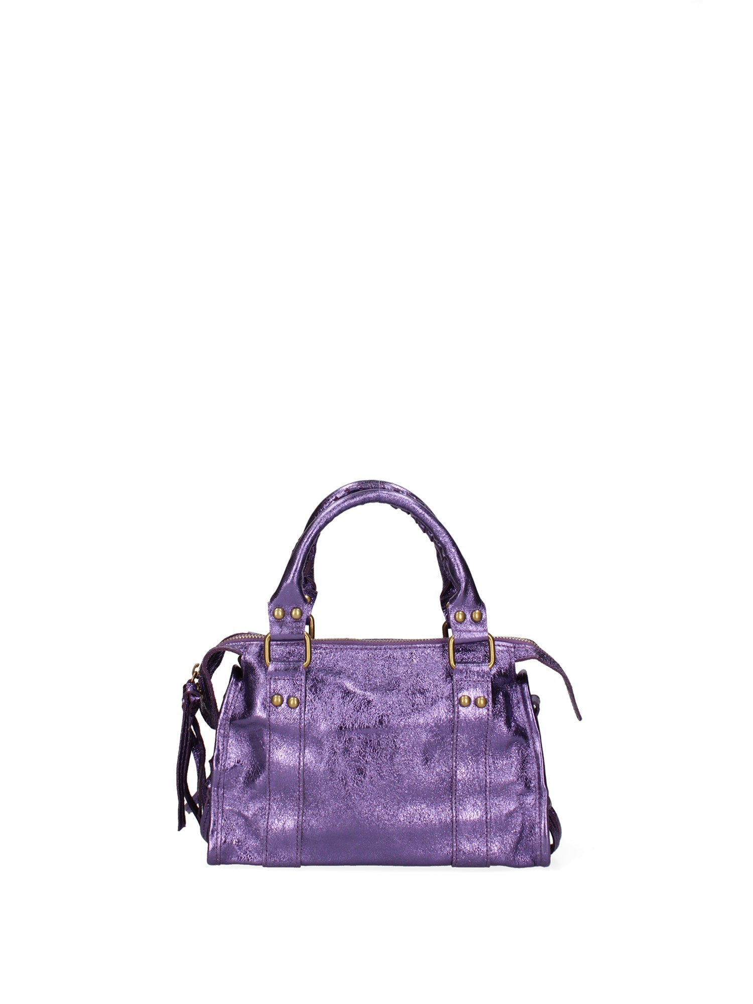 Solara Borsa a spalla da donna Vera pelle 06091 LM-L013 VIOLA Chiara Ferretti