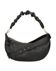 Ida Borsa a spalla da donna Vera pelle 05916-C28 NERO Chiara Ferretti