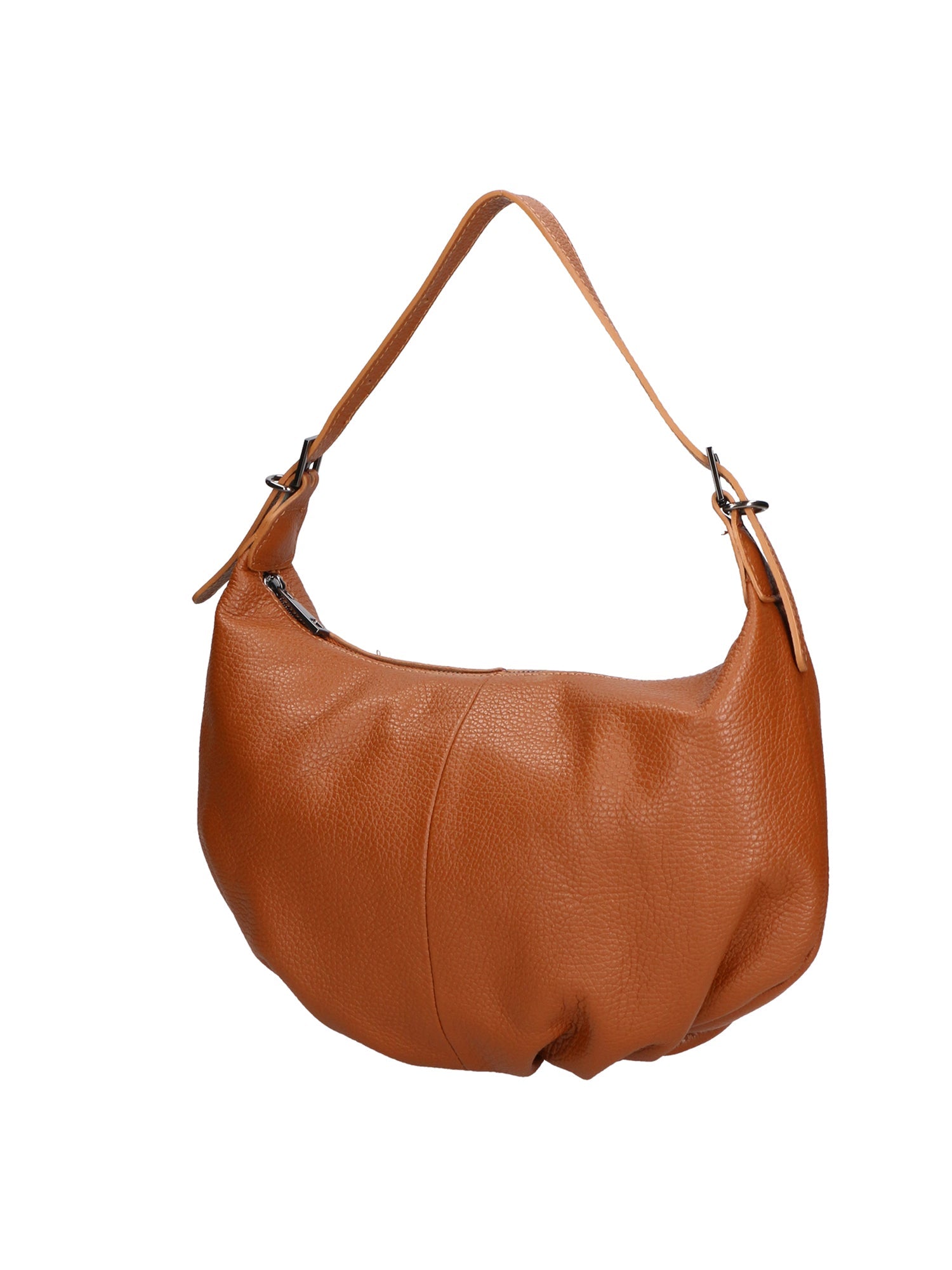 Licia Borsa a spalla da donna Vera pelle 06512-CUOIO SCURO Chiara Ferretti