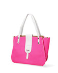 Borsa a spalla da donna In Vera pelle Made in Italy 32x26x13 cm