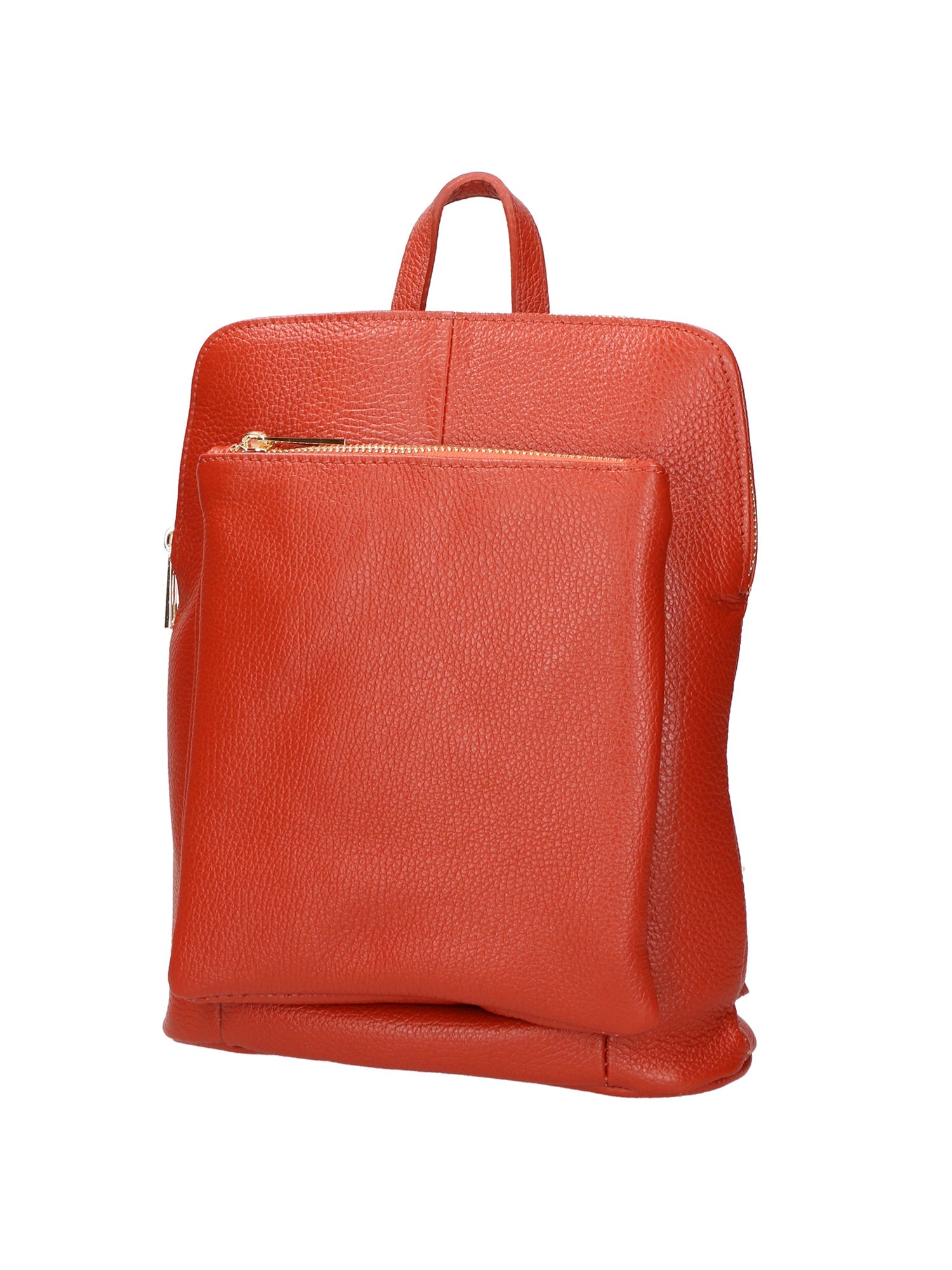 Vivenzia Damenrucksack aus echtem Leder, hergestellt in Italien, 23 x 29 x 6,5 cm
