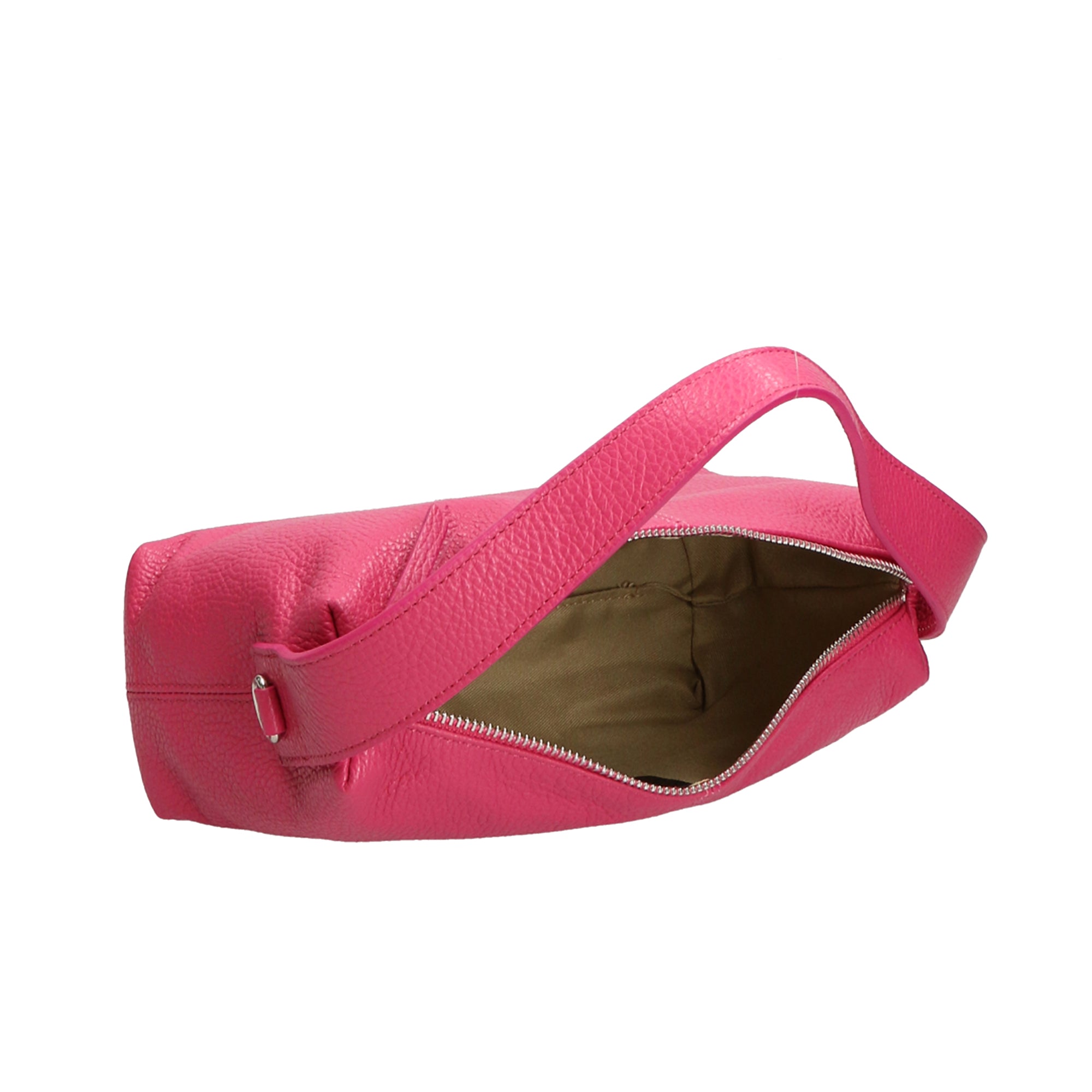 Damenhandtasche aus echtem Leder, hergestellt in Italien, 29 x 23 x 17 cm