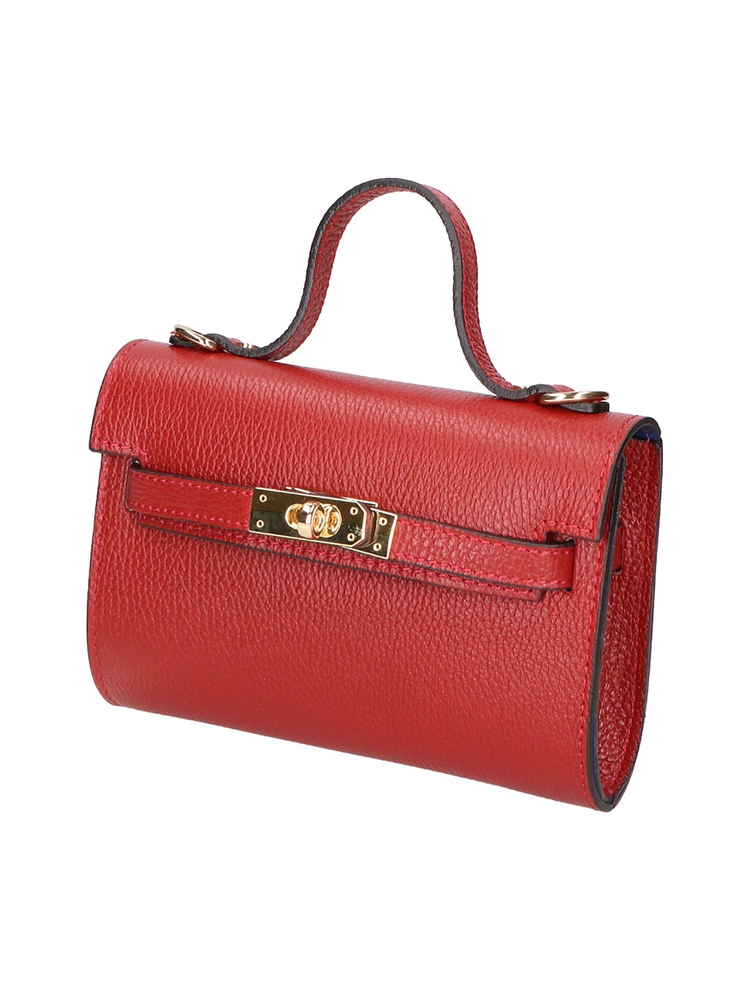 Uma Borsa a mano da donna Vera pelle 06525-D10 ROSSO SCURO Chiara Ferretti