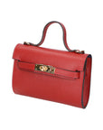 Uma Borsa a mano da donna Vera pelle 06525-D10 ROSSO SCURO Chiara Ferretti