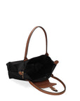 Elora Borsa a spalla da donna 100% Tessuto 432-NERO Chiara Ferretti