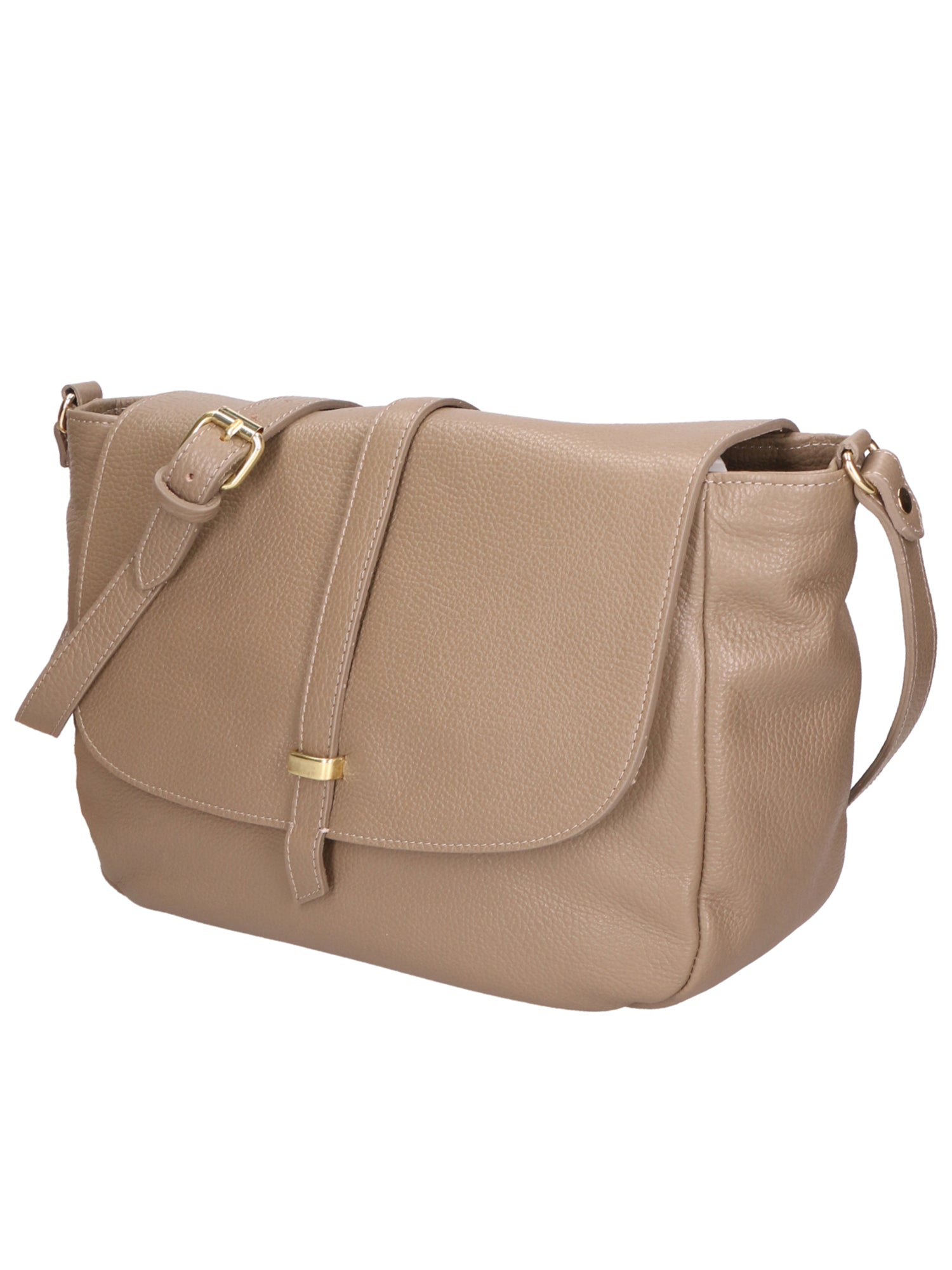 Veronica Borsa a spalla da donna Vera pelle 06519-D40 TAUPE Chiara Ferretti