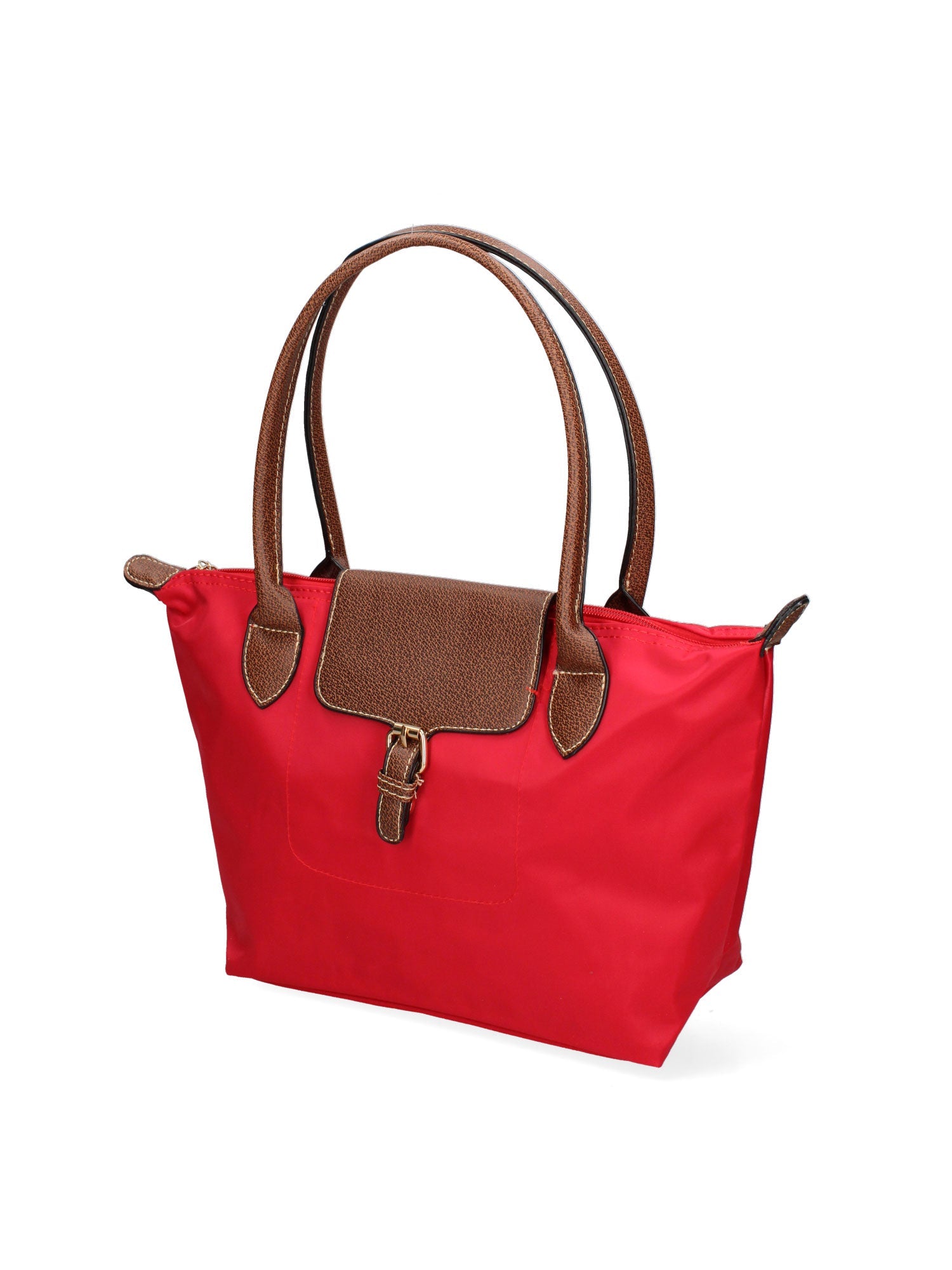 Elora Borsa a spalla da donna 100% Tessuto 432-RED Chiara Ferretti