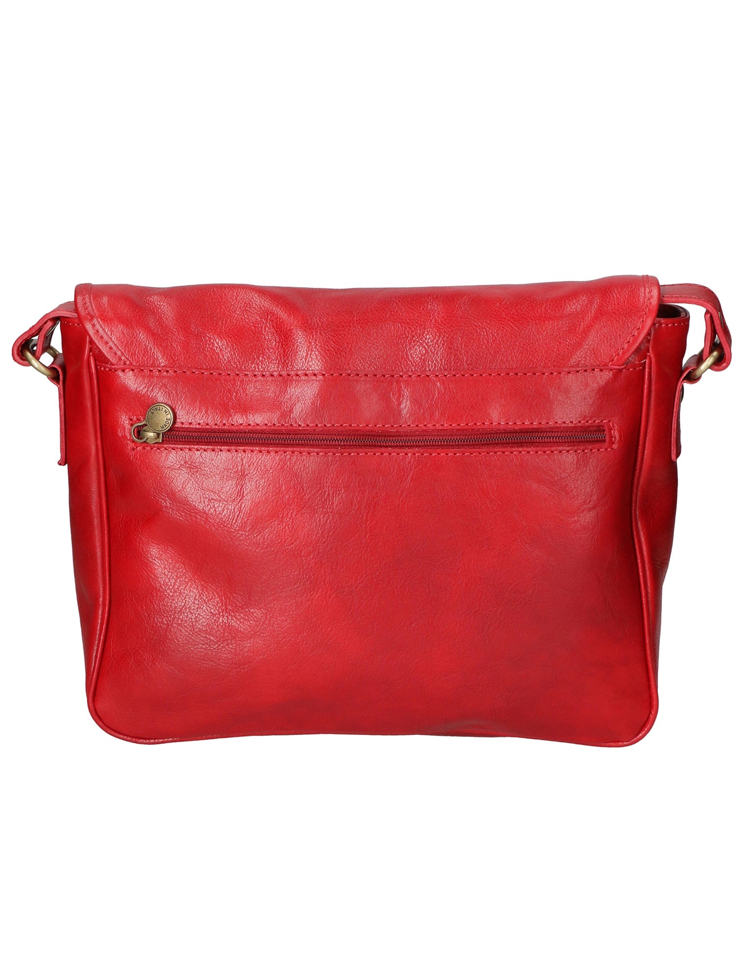 Fiammetta Borsa a mano da donna Vera pelle 9110-ROSSO RED Chiara Ferretti