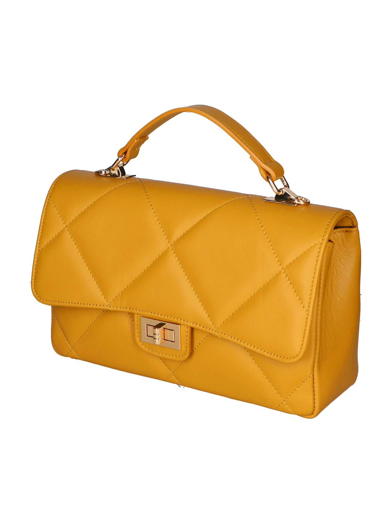 Vita Borsa a spalla da donna Vera pelle 06879-S36 SENAPE Chiara Ferretti