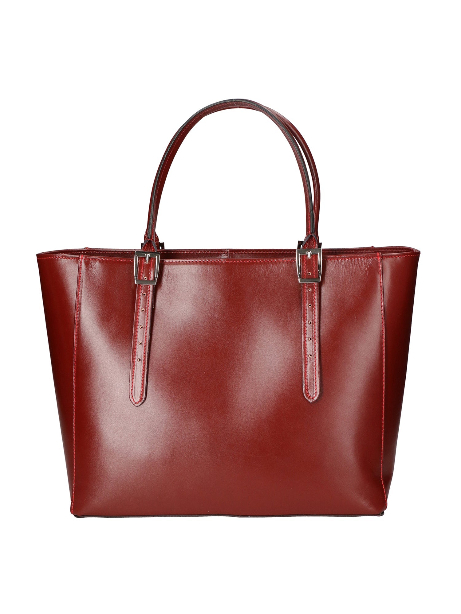 Fortunata Borsa a mano da donna Vera pelle 9119-ROSSO RED Chiara Ferretti
