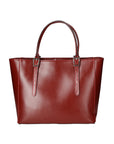Fortunata Borsa a mano da donna Vera pelle 9119-ROSSO RED Chiara Ferretti