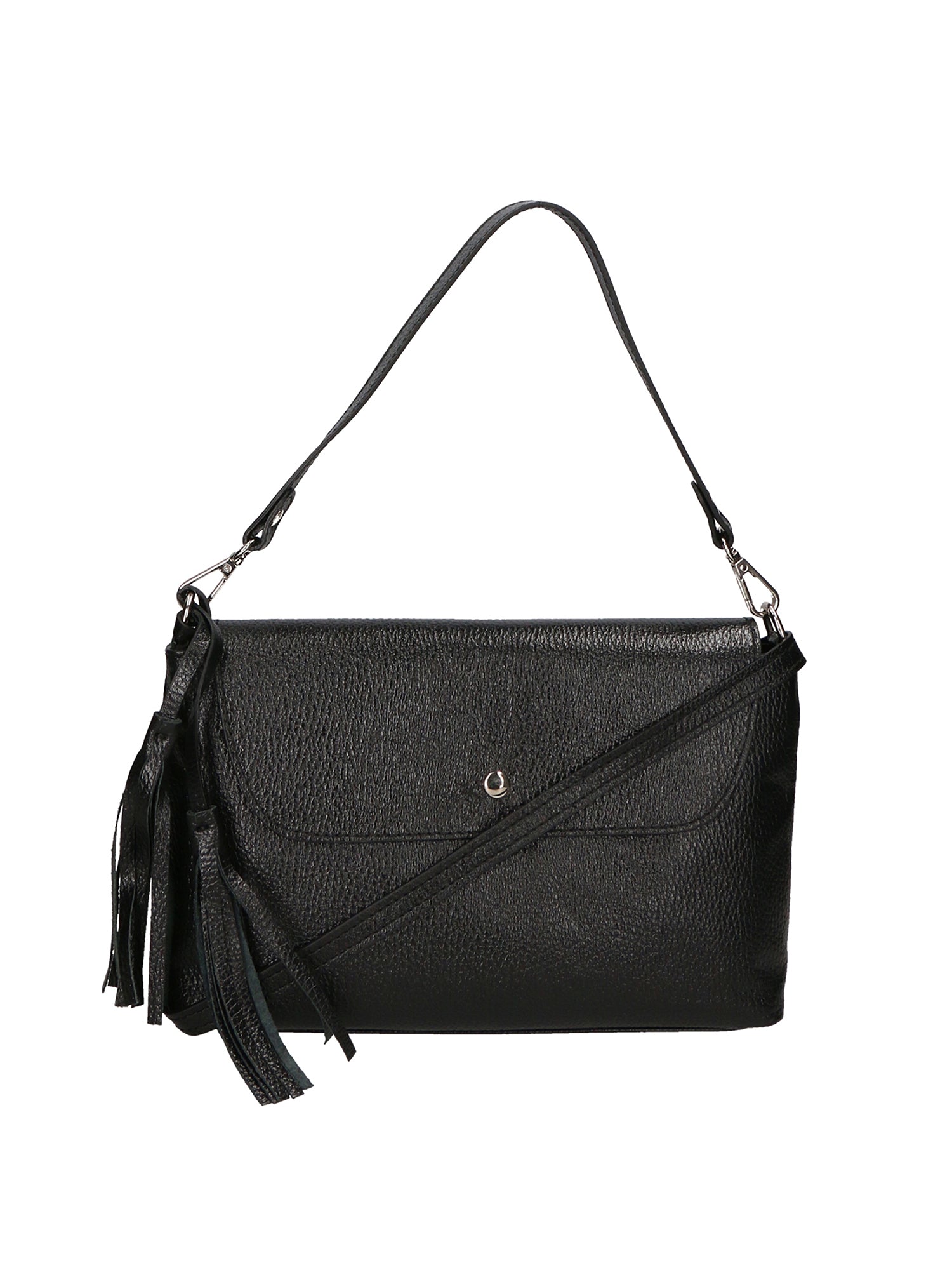 Auralia Borsa a mano da donna Vera pelle 05923-DL28 NERO Chiara Ferretti