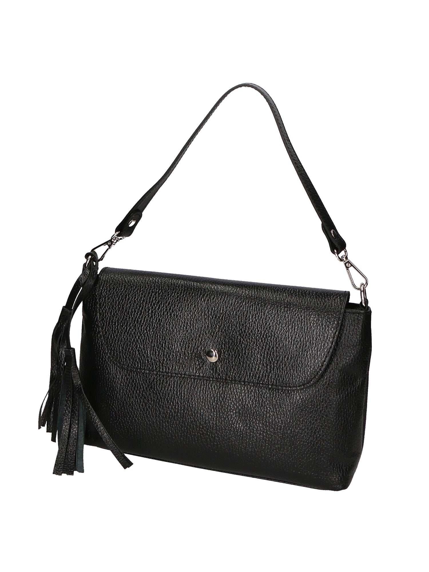 Auralia Borsa a mano da donna Vera pelle 05923-DL28 NERO Chiara Ferretti