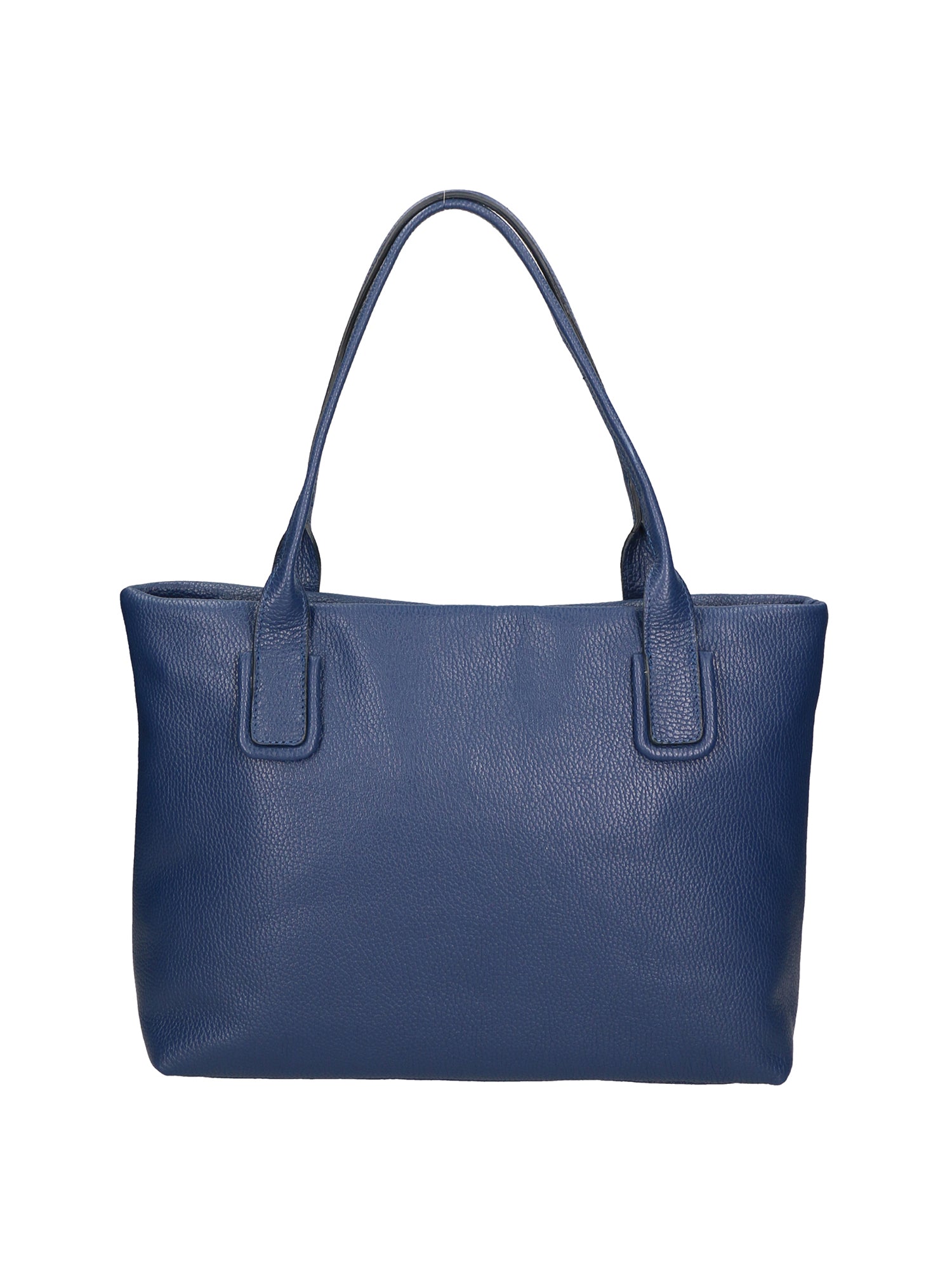 Lorena Borsa a spalla da donna Vera pelle 06506-D24 BLU JEANS Chiara Ferretti