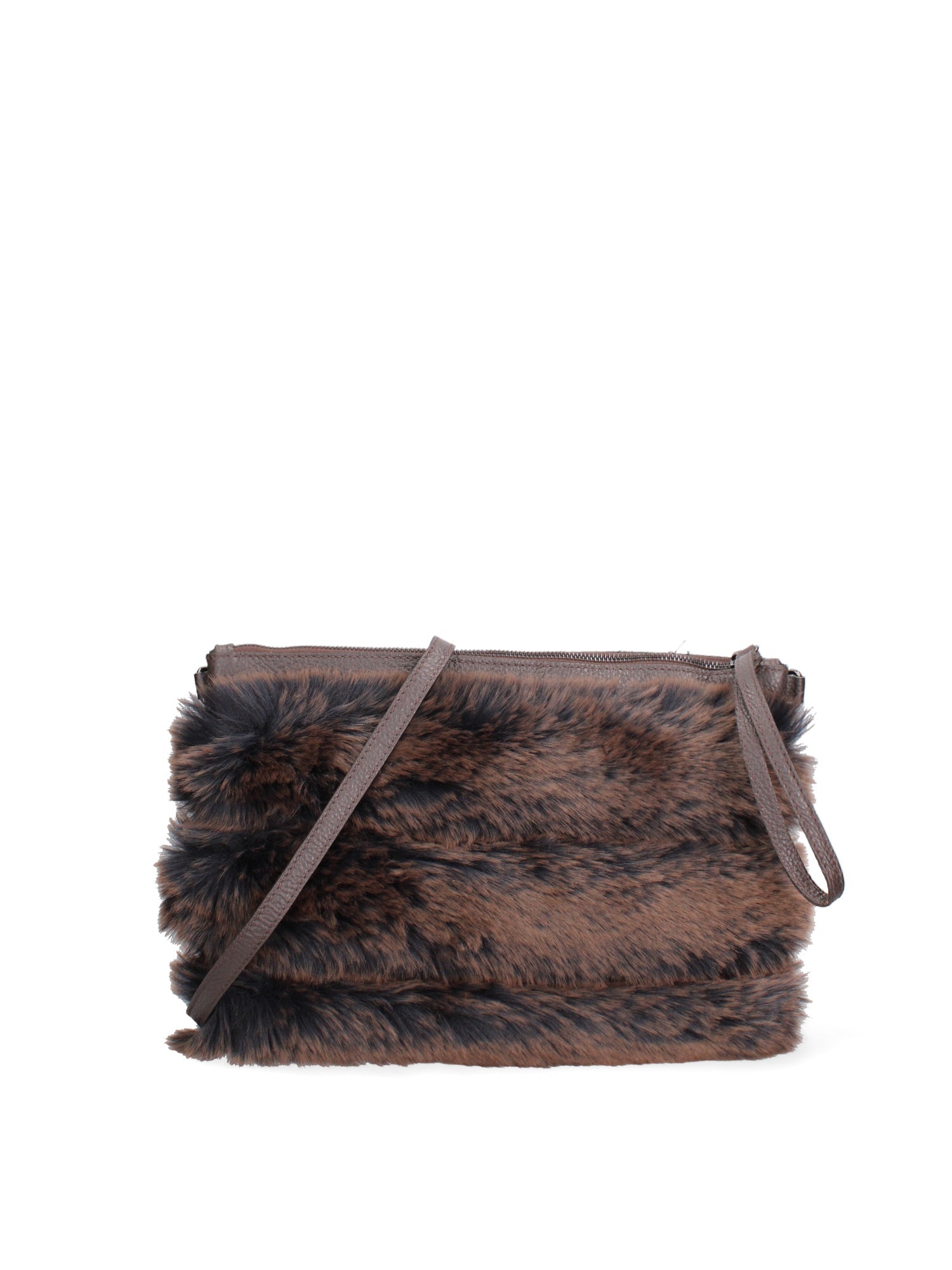Volante Borsa a mano da donna Vera Pelle 8477-TMORO Chiara Ferretti