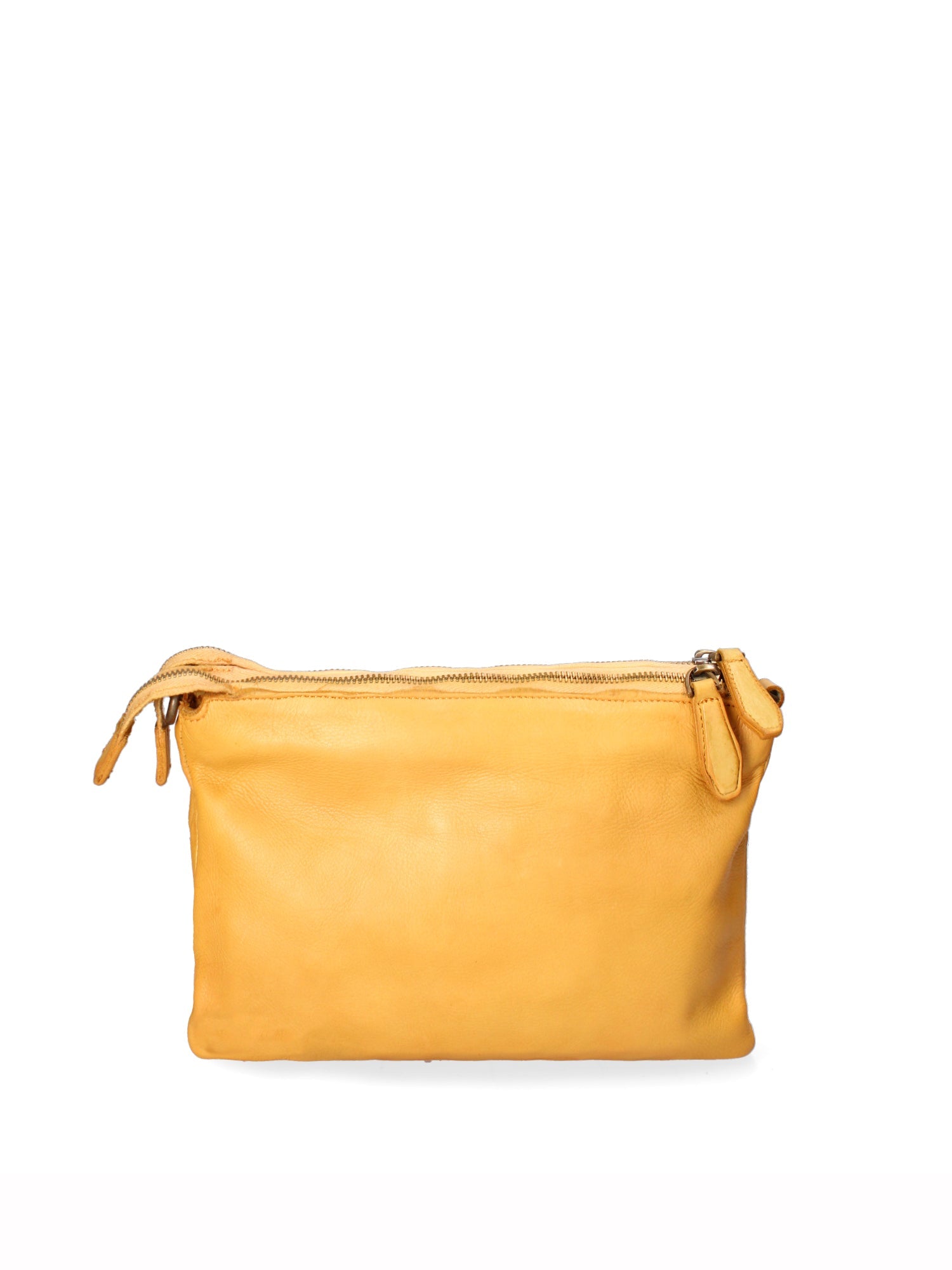 Lucca Borsa a tracolla da donna Vera pelle 1001-D36 SENAPE Chiara Ferretti
